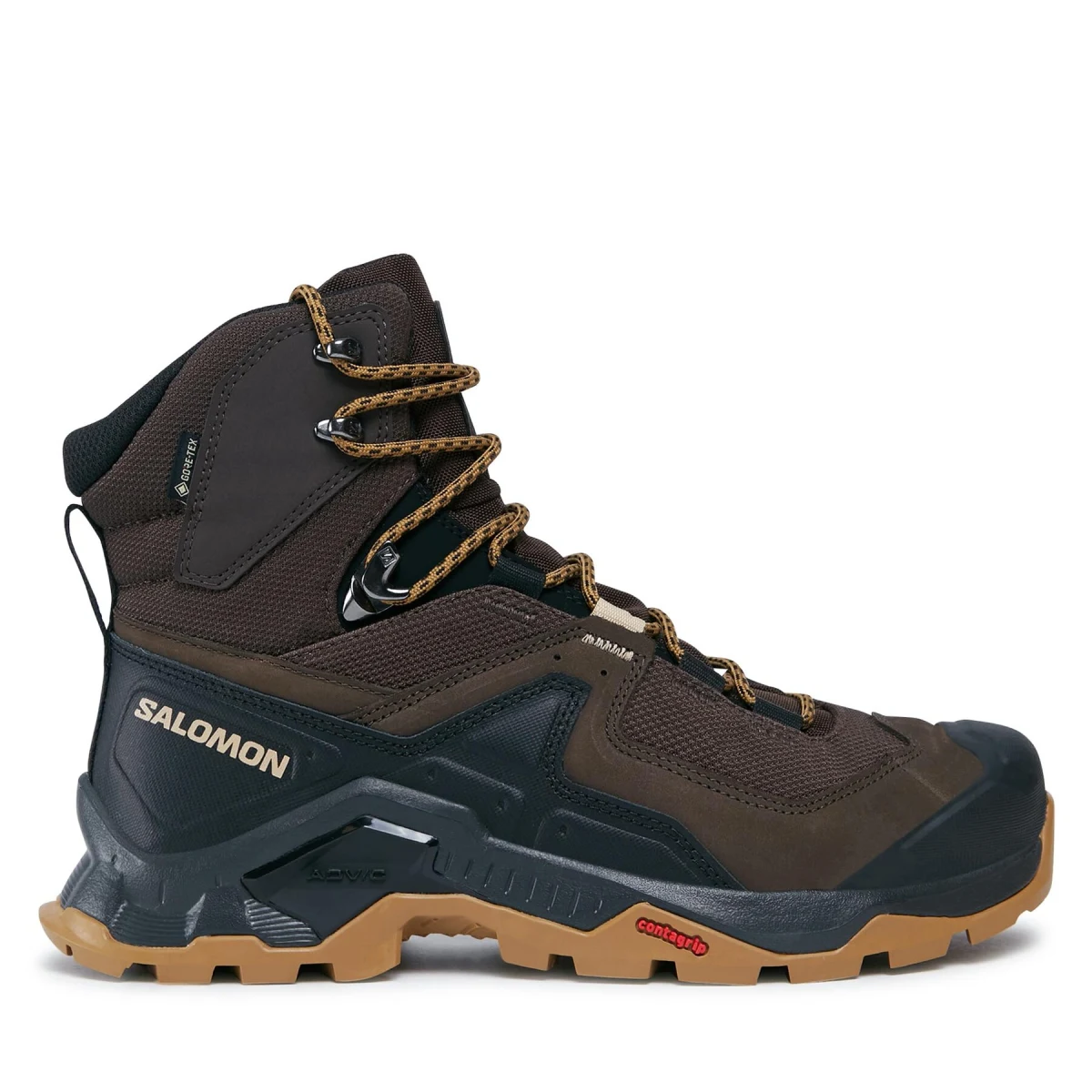 Trekking Salomon Quest Element GORE-TEX L47216100 Smeđa - Veličina: 40 ⅔ | Boja: hnedá | Dobna skupina: Odrasli | Spol: Muško · záber 2