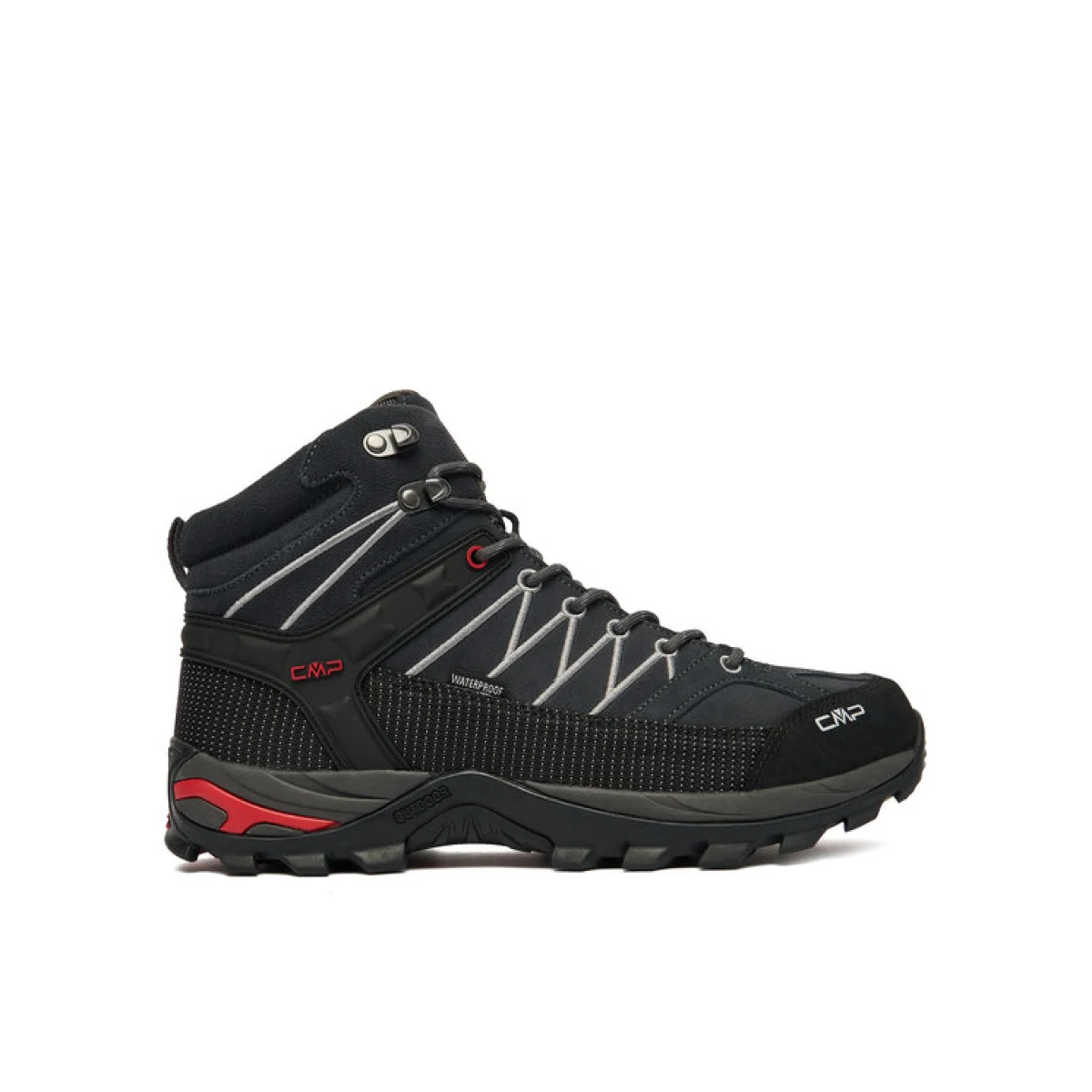 Trekking CMP Rigel Mid Wp Waterproof 3Q12947 Smeđa - Veličina: 44 | Boja: čierna | Dobna skupina: Odrasli | Spol: Muško · záber 2