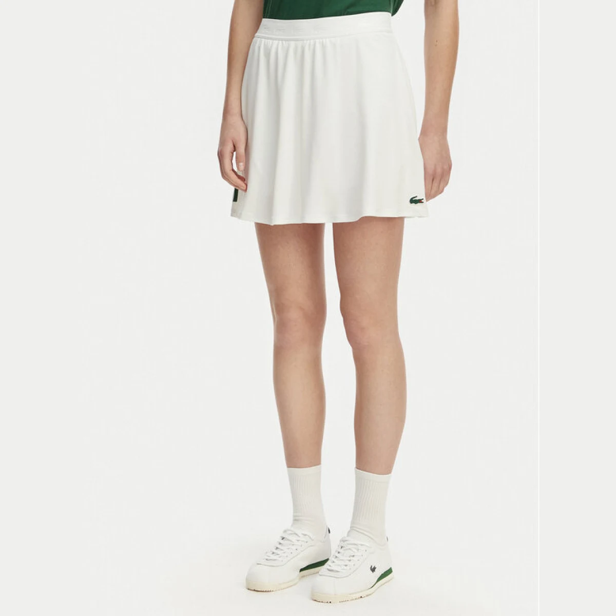 Lacoste Suknja za tenis JF0218 Bijela Regular Fit · záber 2