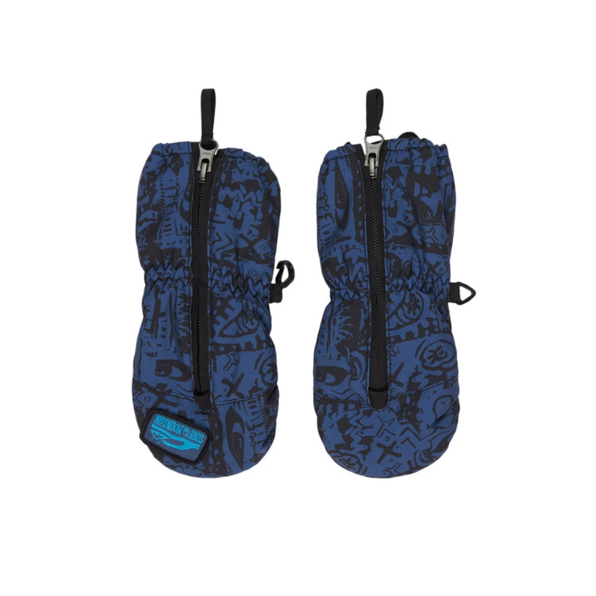 Quiksilver Skijaške rukavice Indie EQKHN03011 Tamnoplava · záber 5