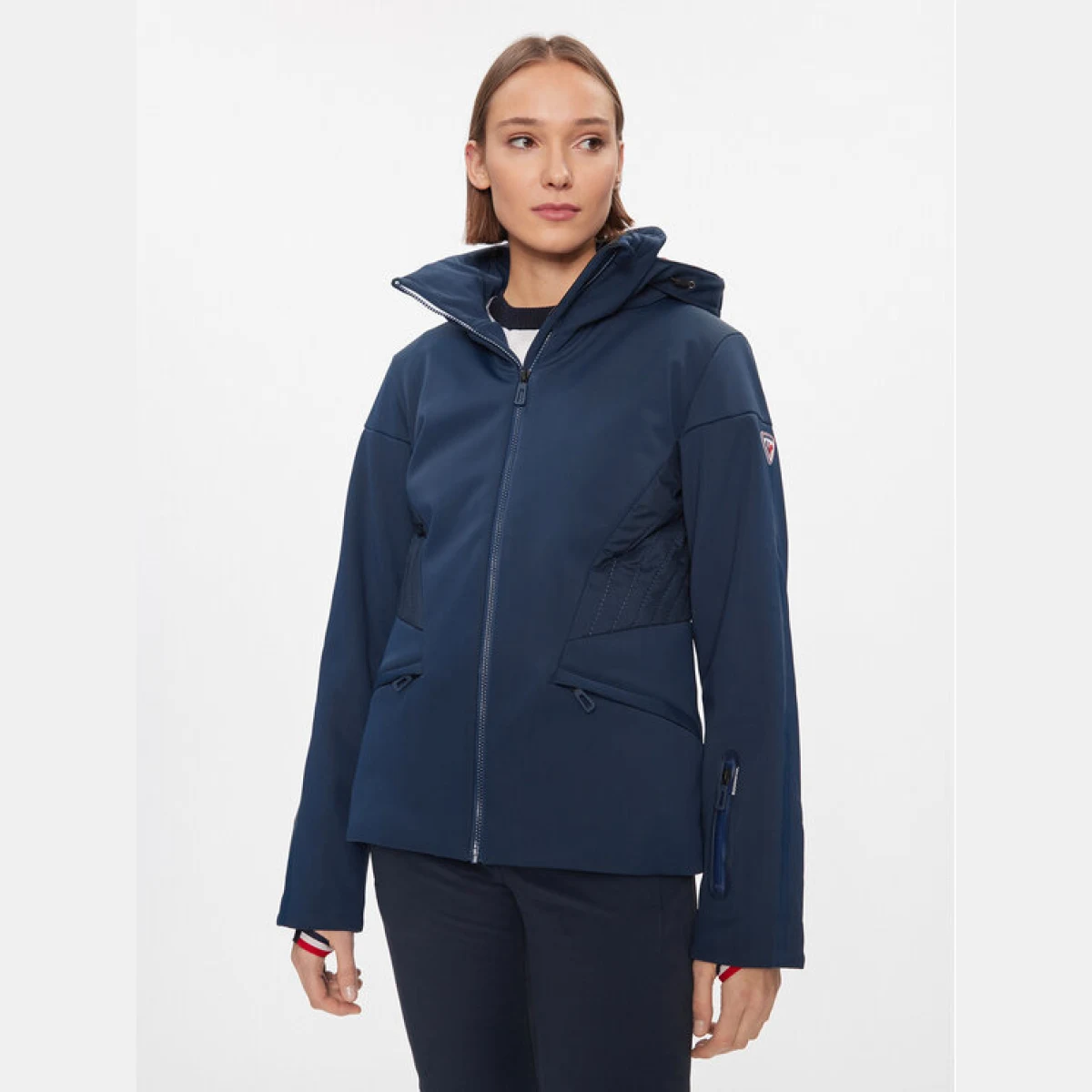 Rossignol Skijaška jakna W Softshell Flat Jkt RLLWJ15 Tamnoplava Regular Fit · záber 2