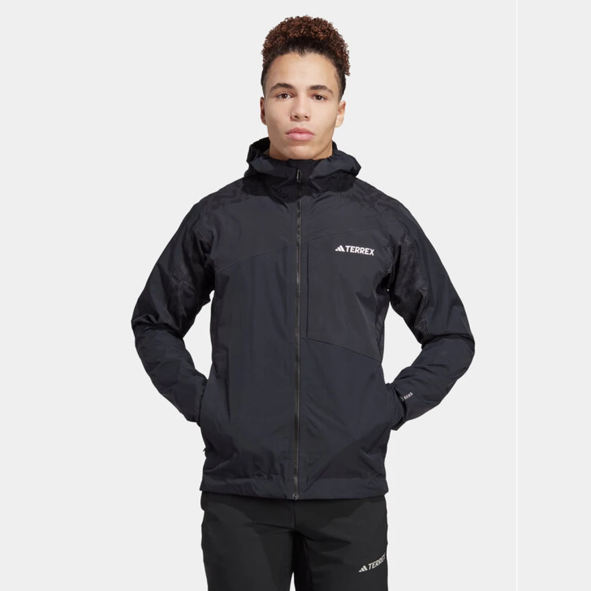 adidas Outdoor jakna Terrex Xperior HN2912 Crna Slim Fit · záber 2
