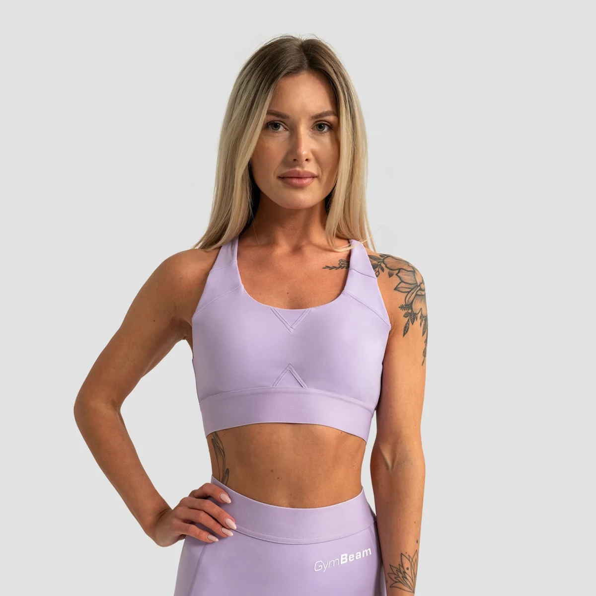 GymBeam Limitless Bra Lavender · záber 1