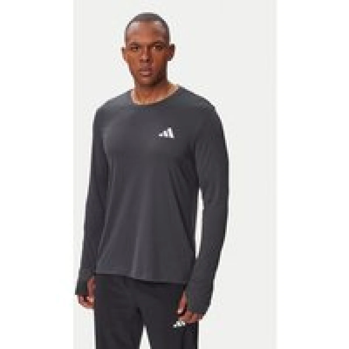adidas Tehnička majica Essentials Climacool KG3206 Tamno siva Regular Fit · záber 1