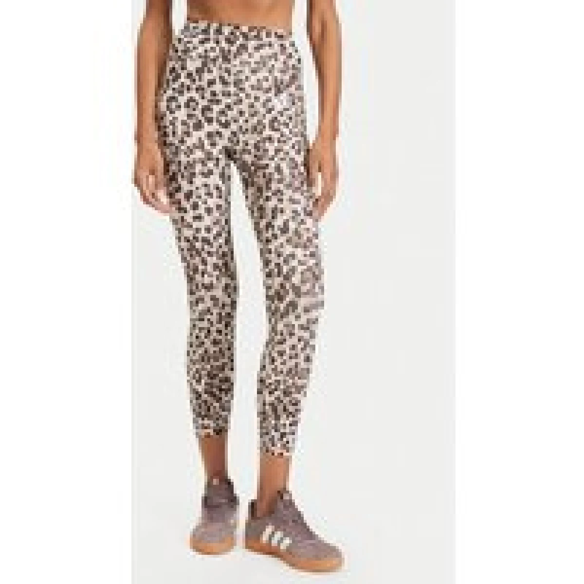 adidas Leggings Optime Essentials 3-Stripes KS0633 Bež · záber 1