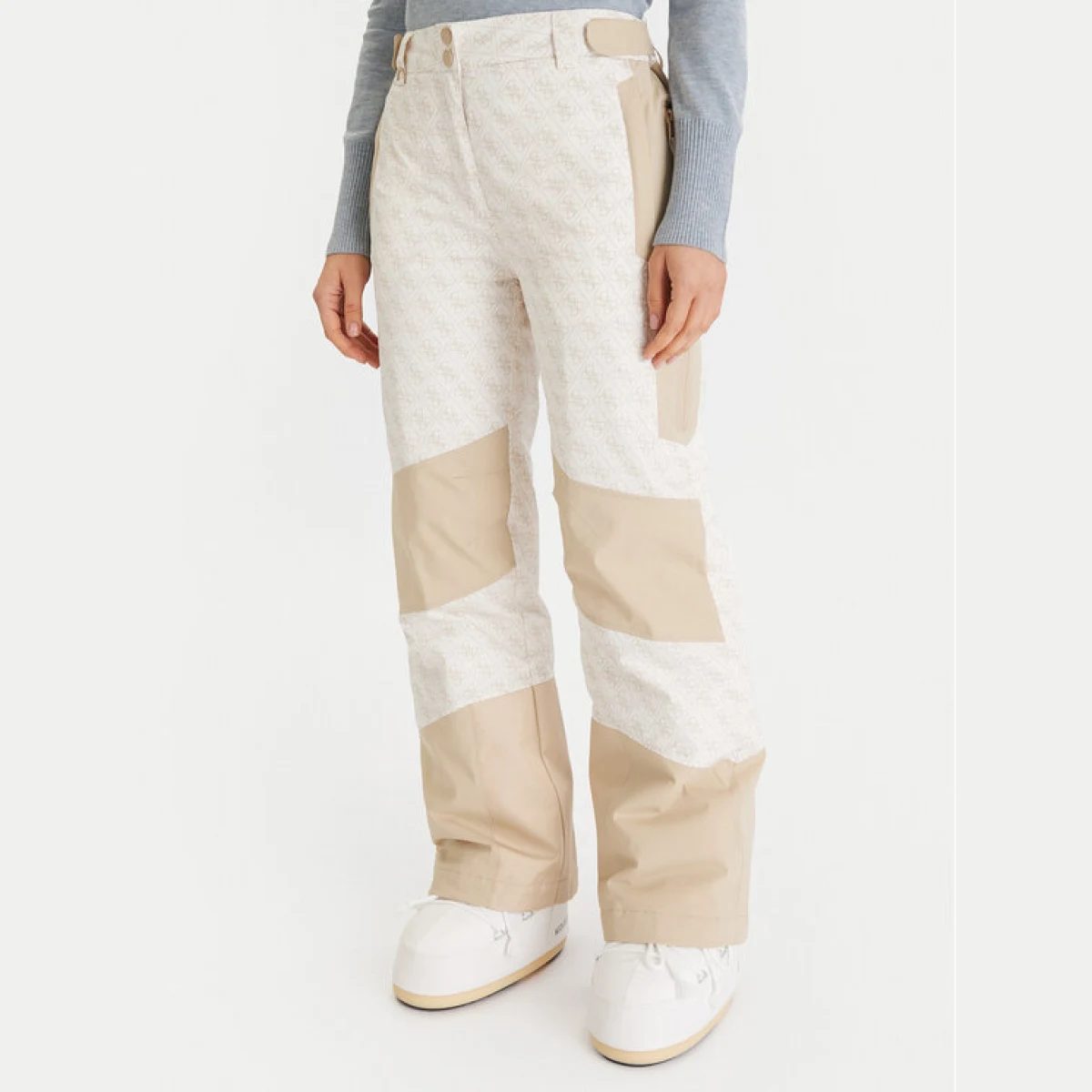 Guess Skijaške hlače W5BB70 W3272 Bež Regular Fit · záber 2