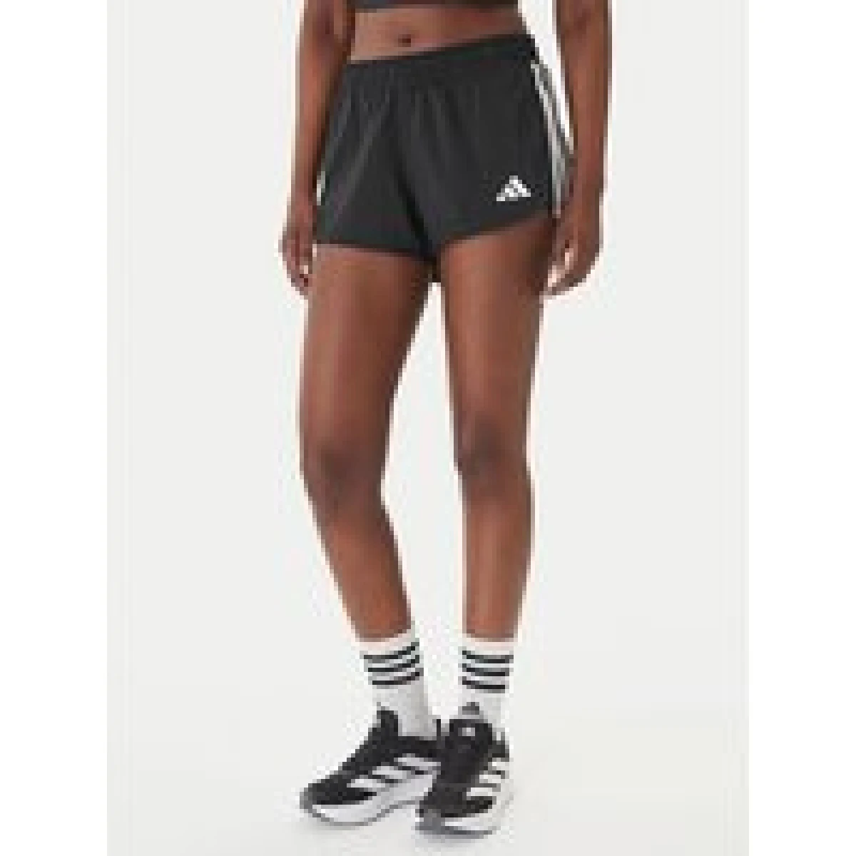 adidas Sportske kratke hlače Pacer Workout Woven 2in1 KD9742 Crna Regular Fit · záber 1