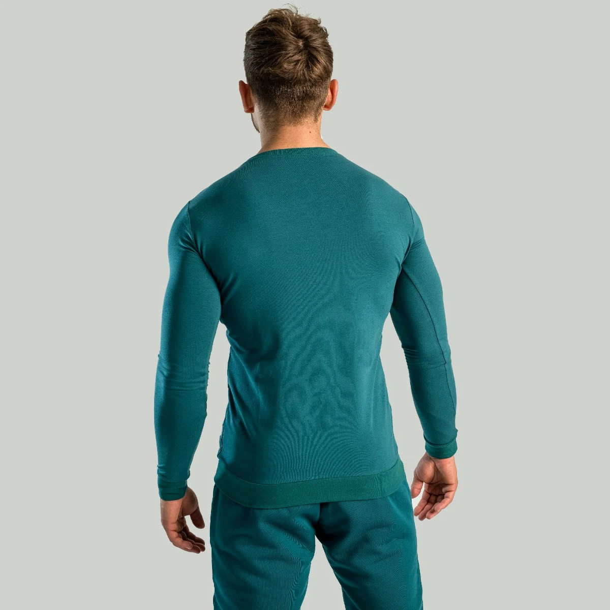 STRIX Majica Dugih Rukava Essential Deep Teal · záber 4
