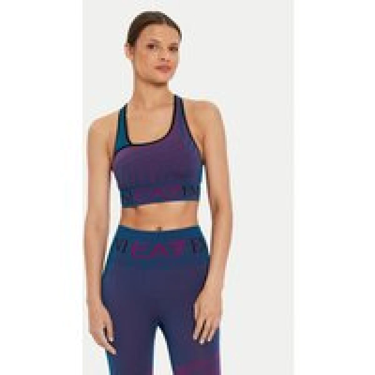 EA7 Emporio Armani Sportski grudnjak 6DTH51 TJDGZ 2519 Šarena · záber 1