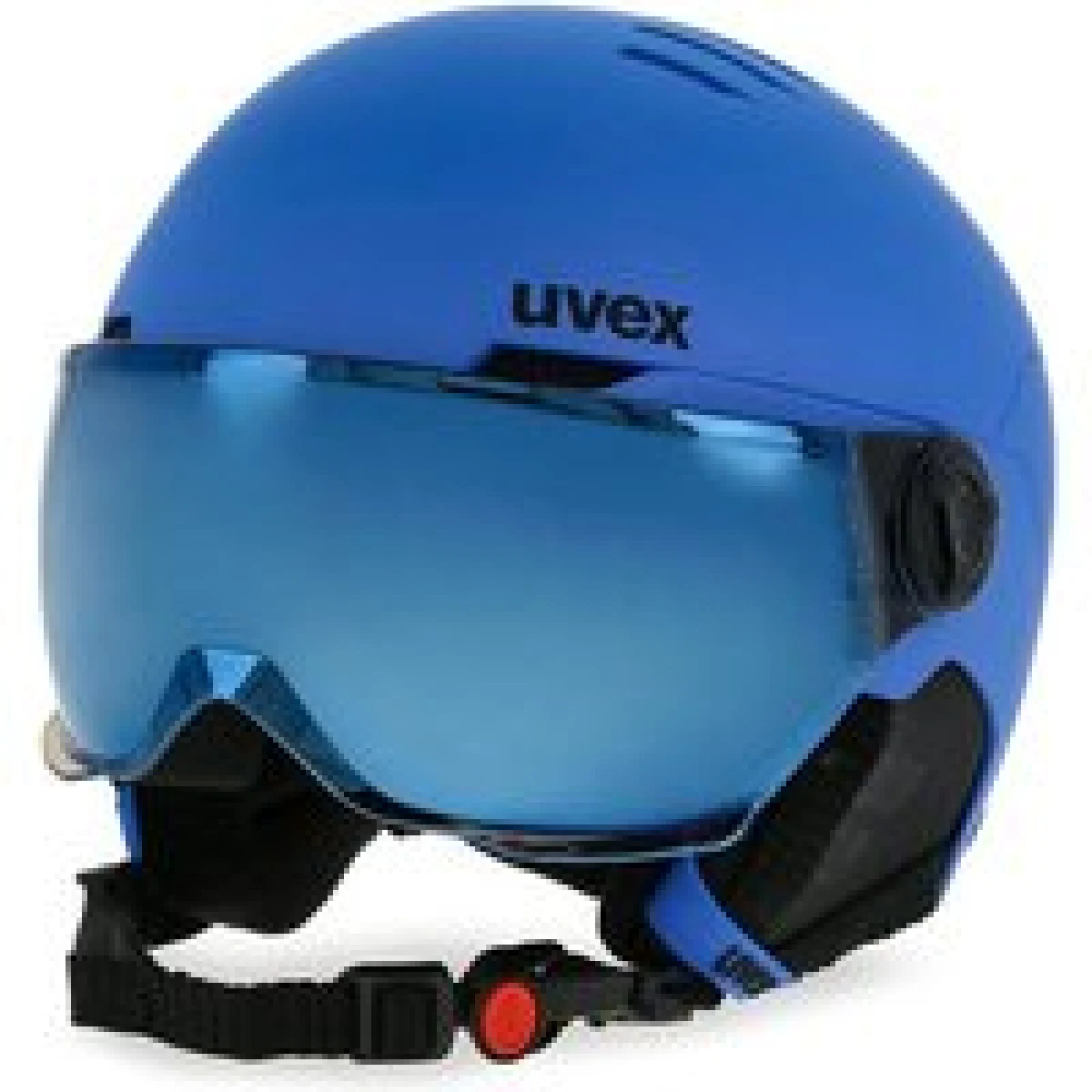 Uvex Skijaška kaciga Rocket Jr Visor 56/6/263/20 Plava · záber 1