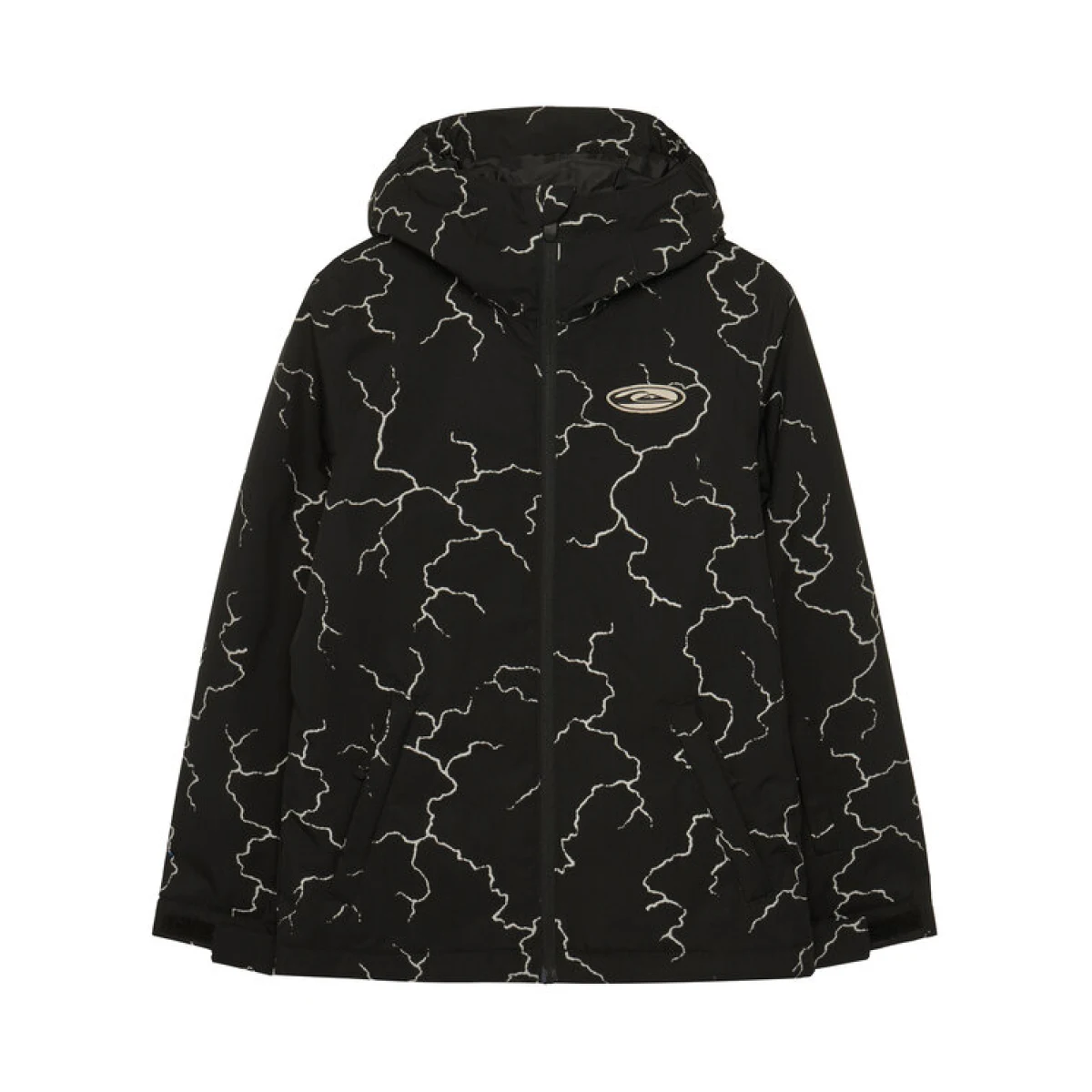 Quiksilver Snowboard jakna High In The Hood EQBTJ03209 Crna Regular Fit - Veličina: XS | Boja: čierna | Dobna skupina: Odrasli | Spol: Dječje · záber 2