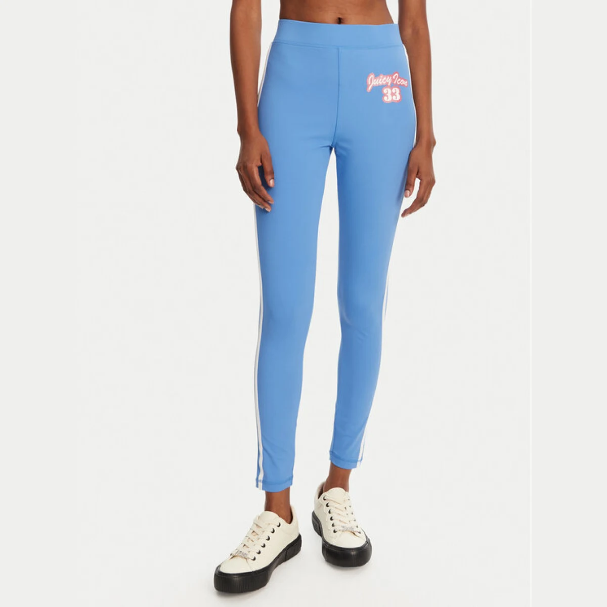 Juicy Couture Leggings JCSML125405 Plava Slim Fit · záber 2