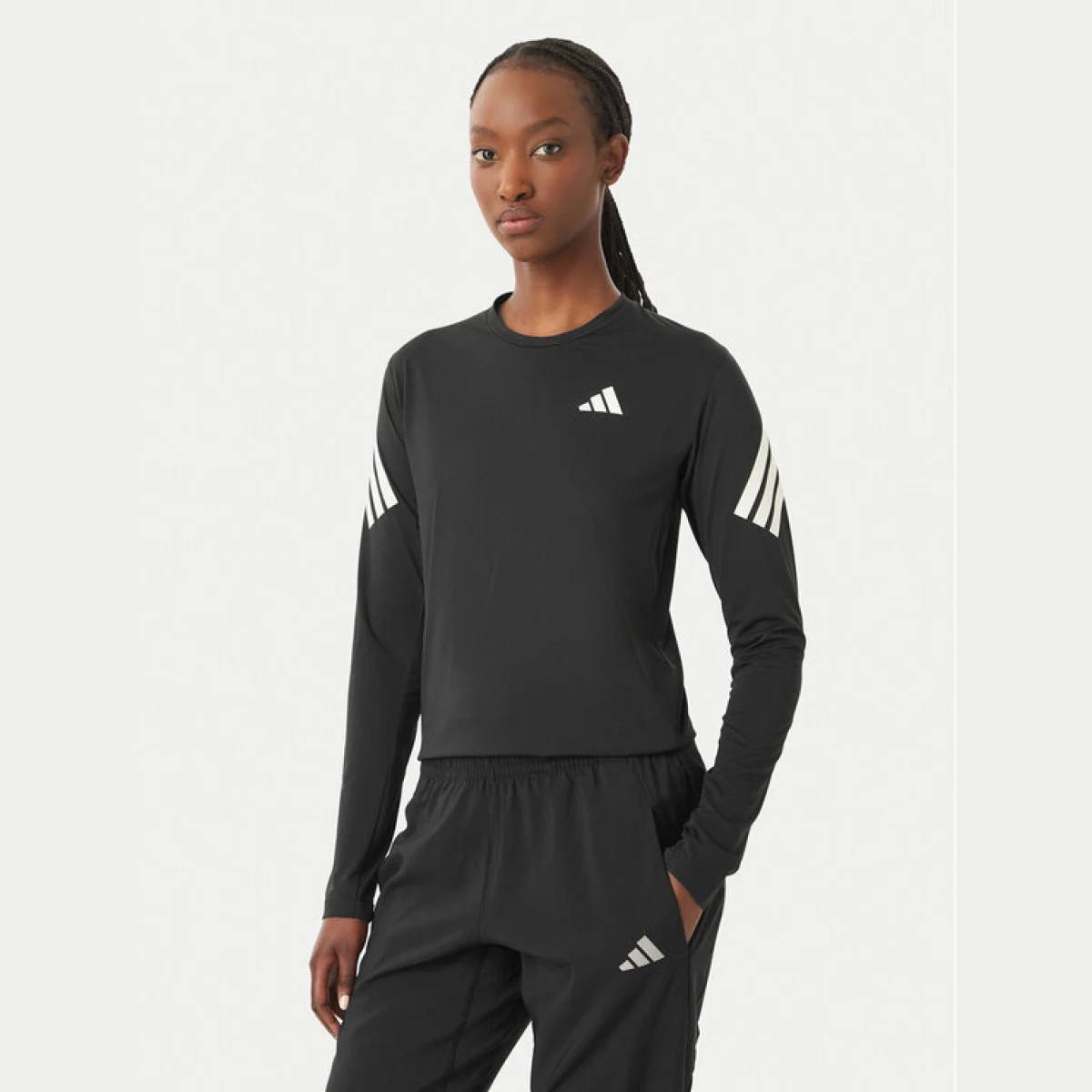 adidas Tehnička majica Climacool Iconic KE6840 Crna Regular Fit - Veličina: L | Boja: čierna | Dobna skupina: Odrasli | Spol: Žensko · záber 2
