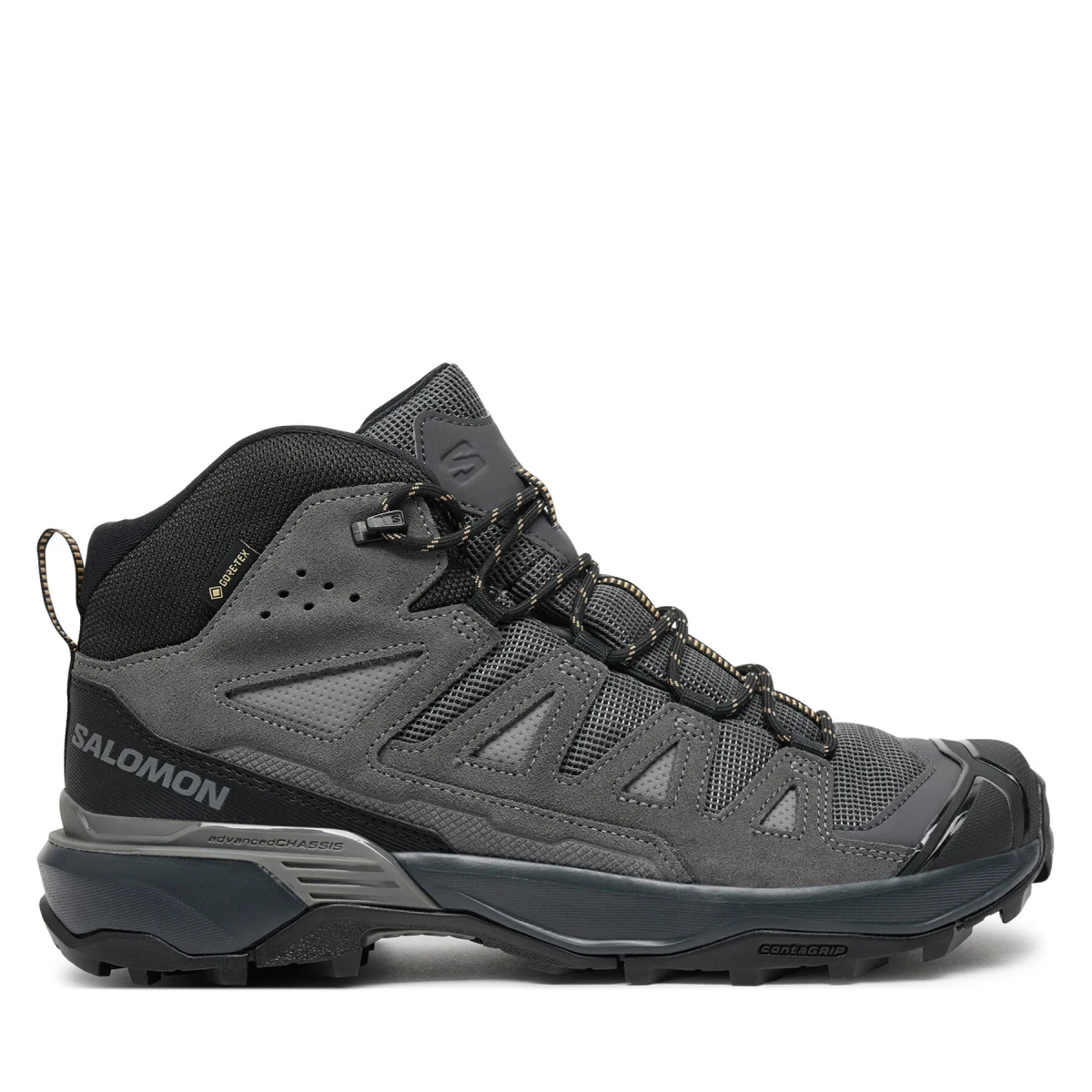 Trekking Salomon X Ultra 360 Leather Mid Gore-Tex L47570800 Crna - Veličina: 45 ⅓ | Boja: čierna | Dobna skupina: Odrasli | Spol: Muško · záber 2