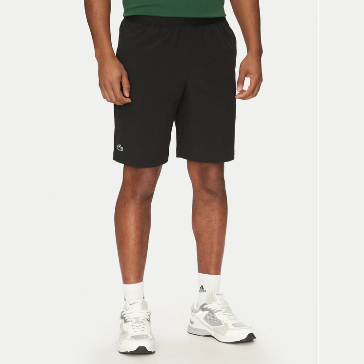 Lacoste Hlače za tenis GH7452 Crna Regular Fit · záber 2