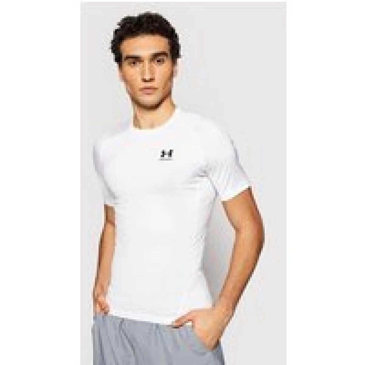 Under Armour Tehnička majica Ua HeatGear® Armour 1361518 Bijela Compression Fit · záber 1