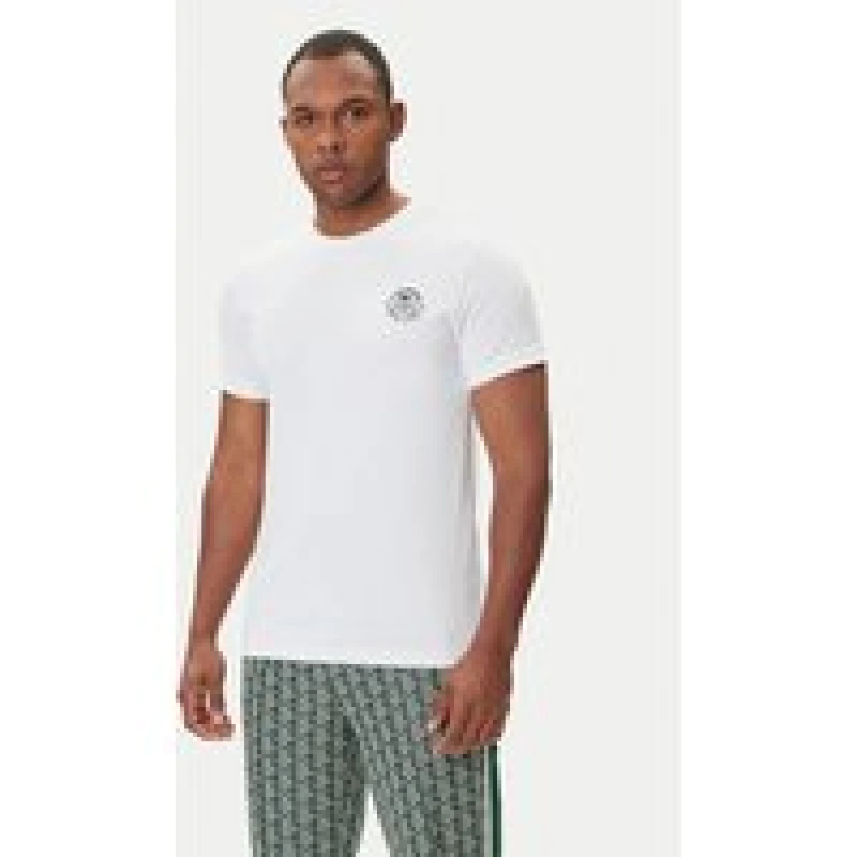 Lacoste T-shirt TH7712 Bijela Regular Fit - Veličina: 6 | Boja: biela | Dobna skupina: Odrasli | Spol: Muško · záber 1
