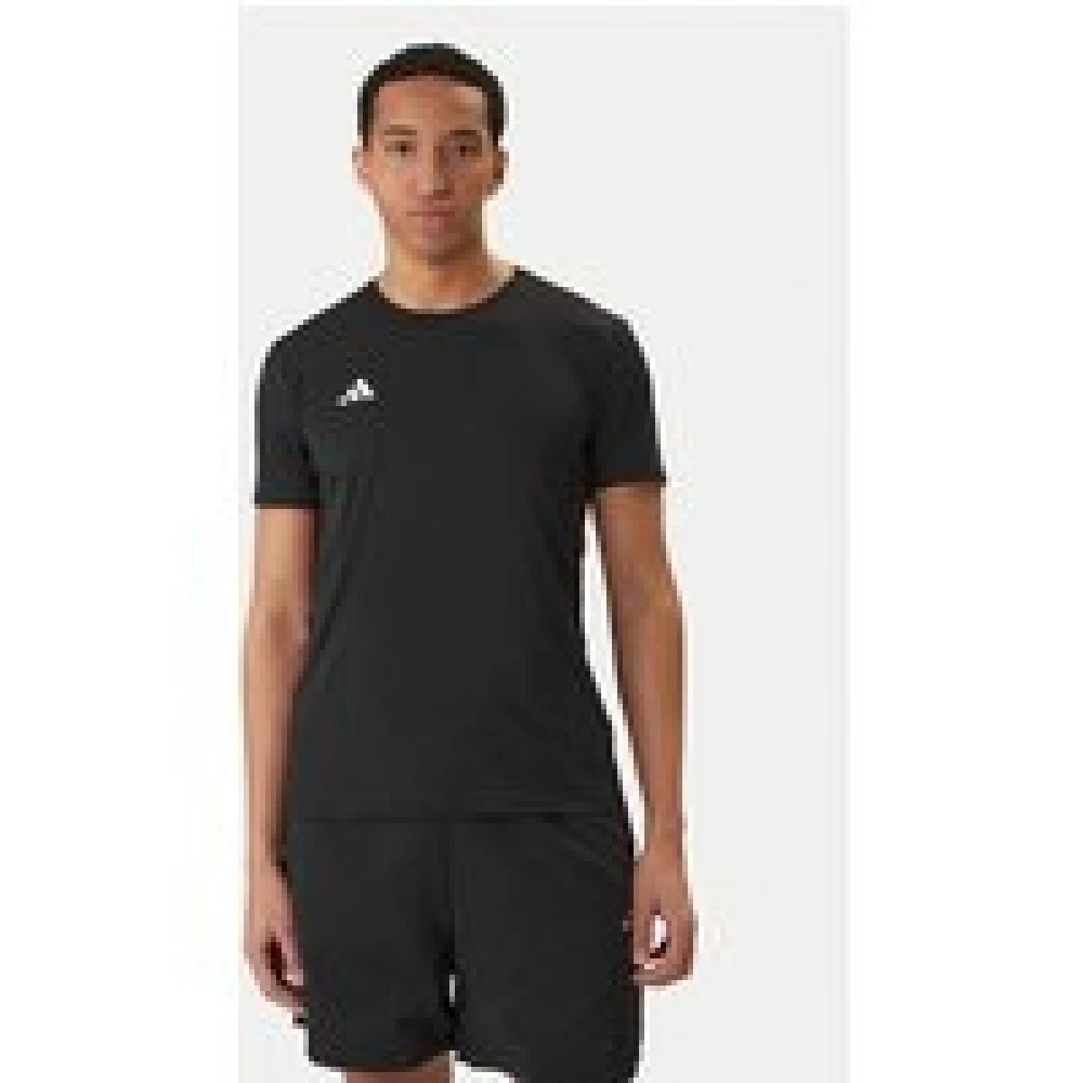 adidas Tehnička majica Adizero Essentials IN1156 Crna Slim Fit · záber 1