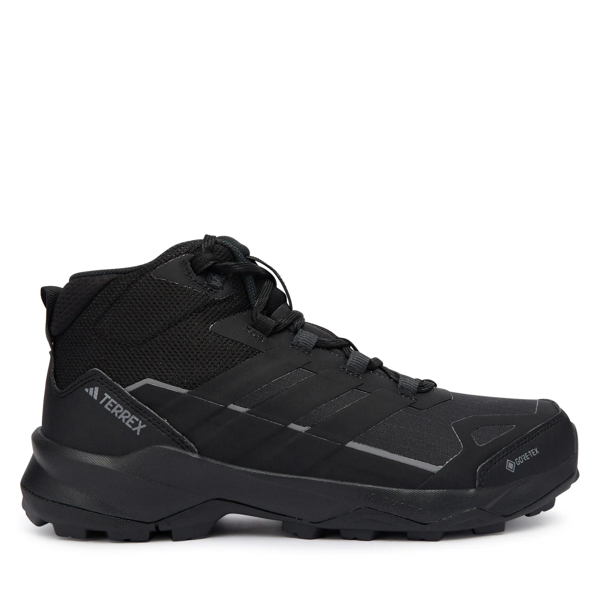 Trekking adidas Terrex Skychaser AX5 Mid GORE-TEX JQ2207 Crna - Veličina: 42 | Boja: čierna | Dobna skupina: Odrasli | Spol: Muško · záber 2