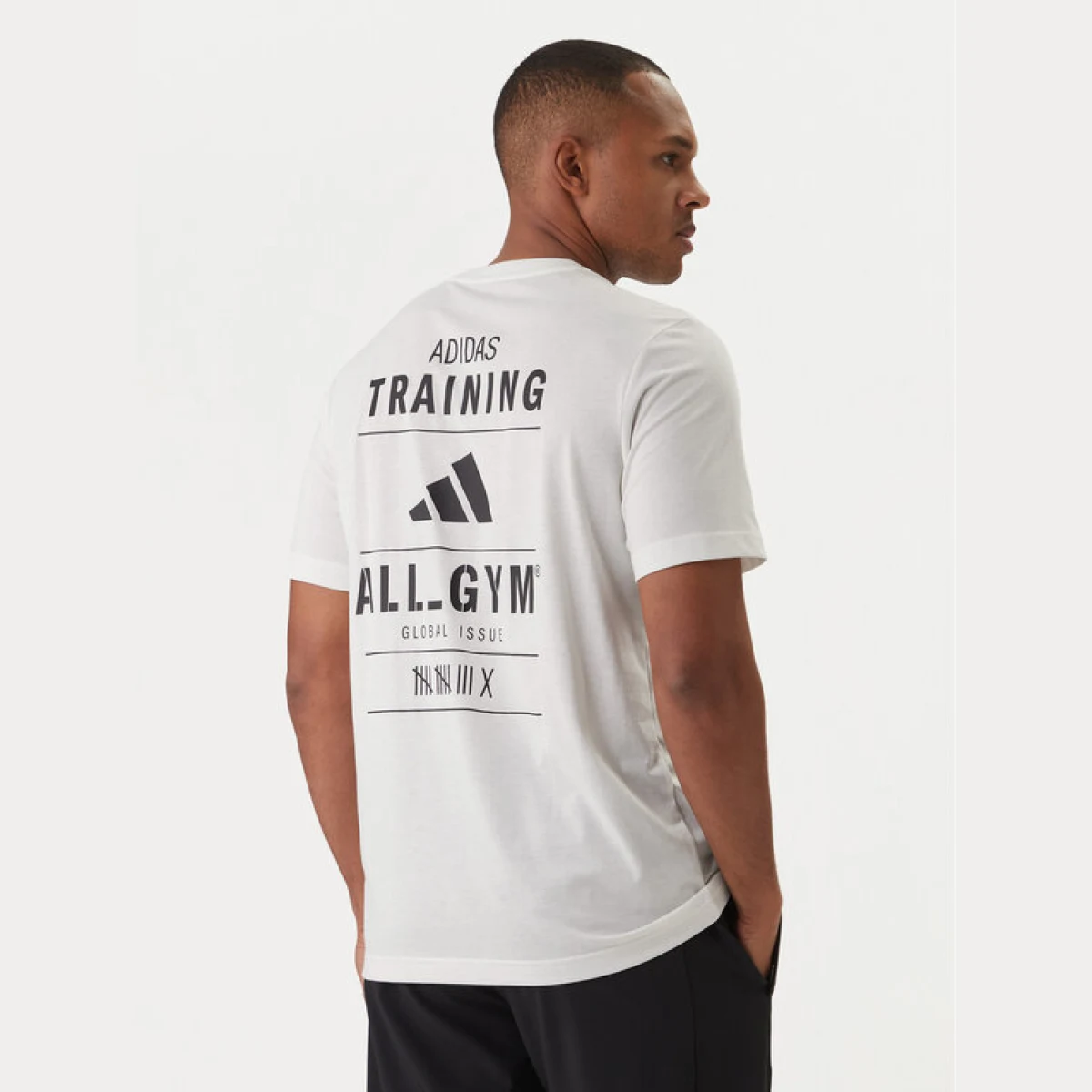 adidas T-shirt Category Training Graphic JM8976 Écru Regular Fit · záber 2