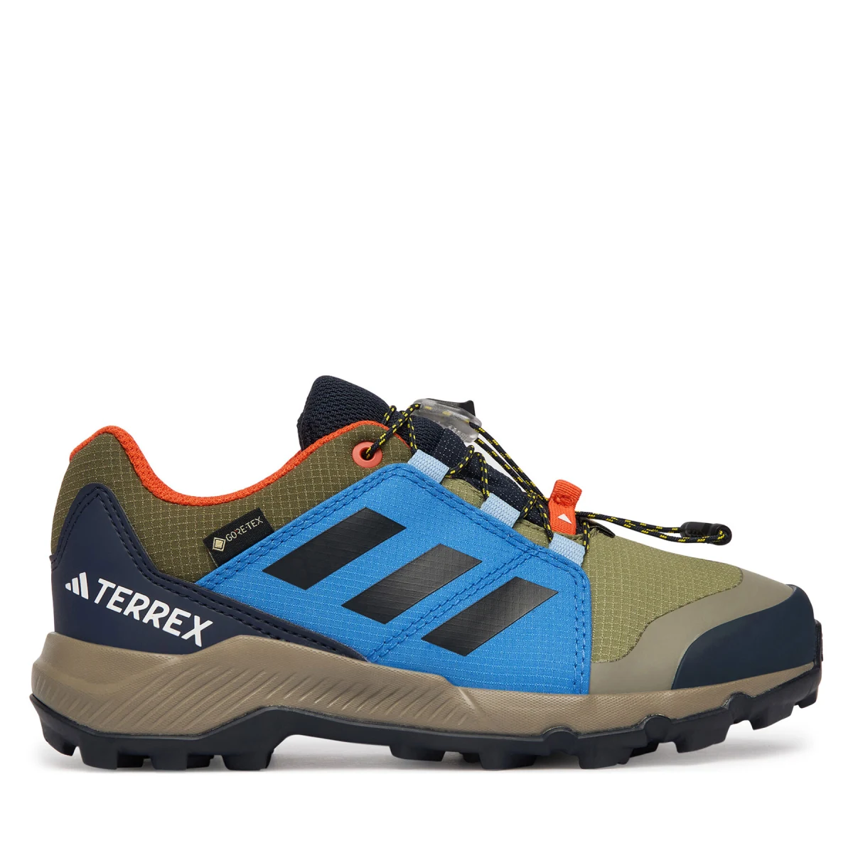 Trekking adidas Terrex Gore-Tex JR9073 Kaki · záber 2
