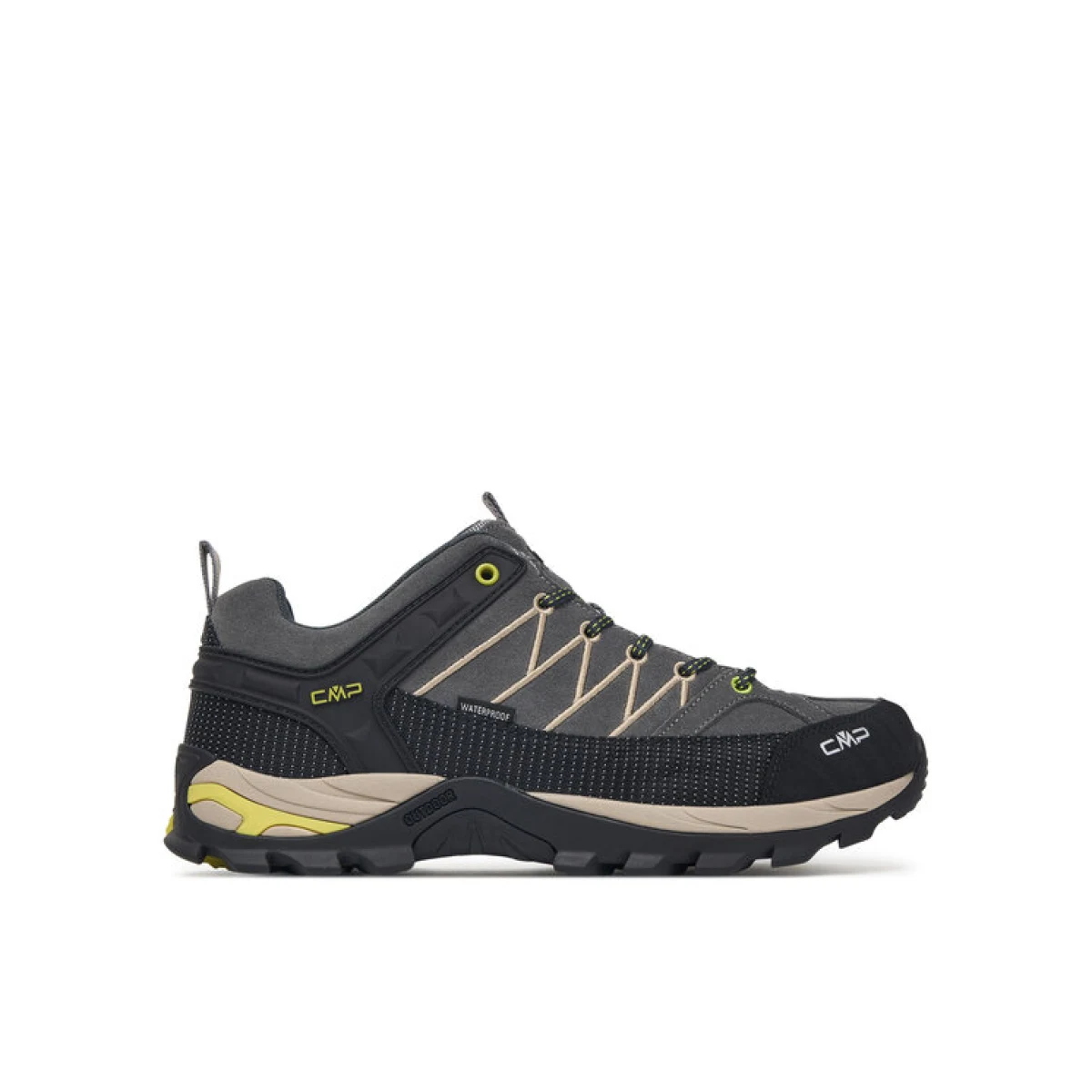 CMP Trekking Rigel Low Wp 3Q13247 Siva · záber 5