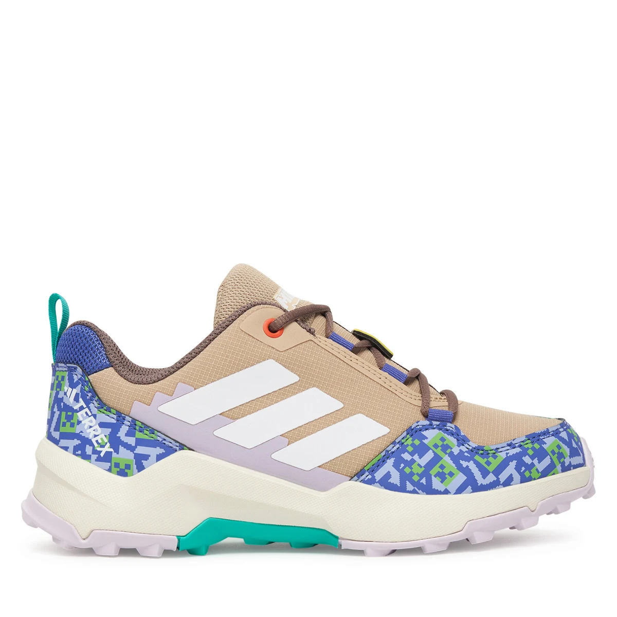 Trekking adidas Minecraft Terrex Ax4R Hiking JR1298 Bež · záber 2