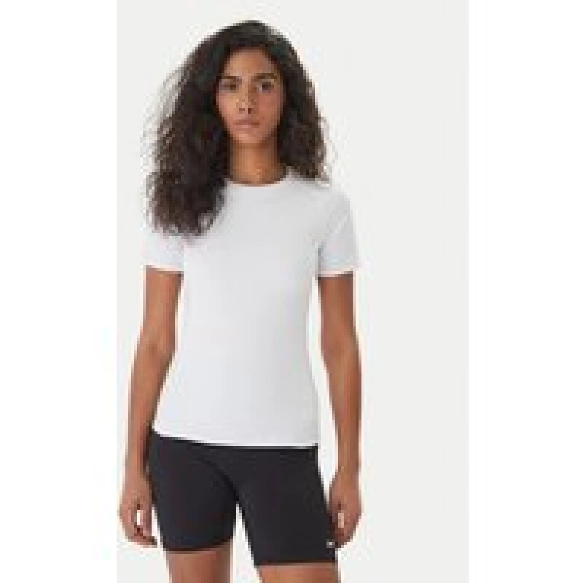 Reebok T-shirt Reebok x Ewa Chodakowska RK25613CCW Bijela Slim Fit · záber 1