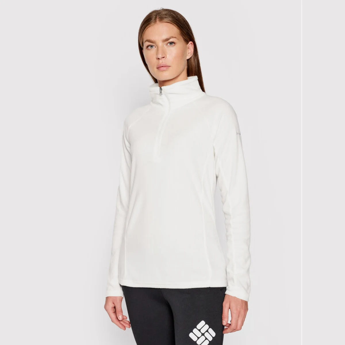 Columbia Flis Glacial™ IV Half Zip 1802201 Bijela Regular Fit · záber 2