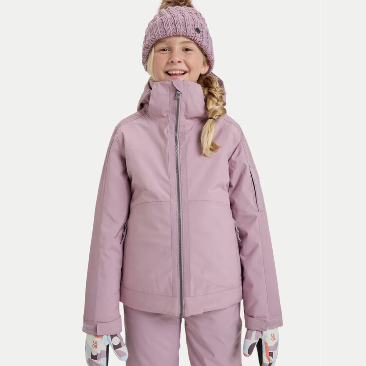 Roxy Snowboard jakna Meade ERGTJ03196 Ružičasta Regular Fit · záber 2
