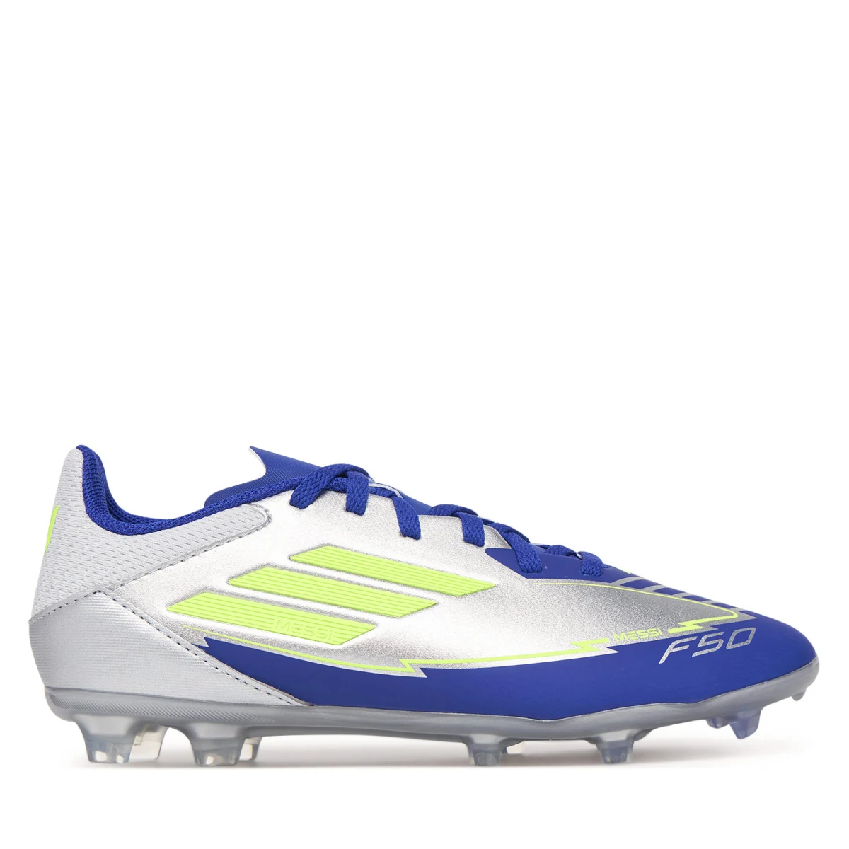 Tenisice za nogomet adidas F50 League Messi Firm/Multi-Ground IH0924 Siva · záber 2
