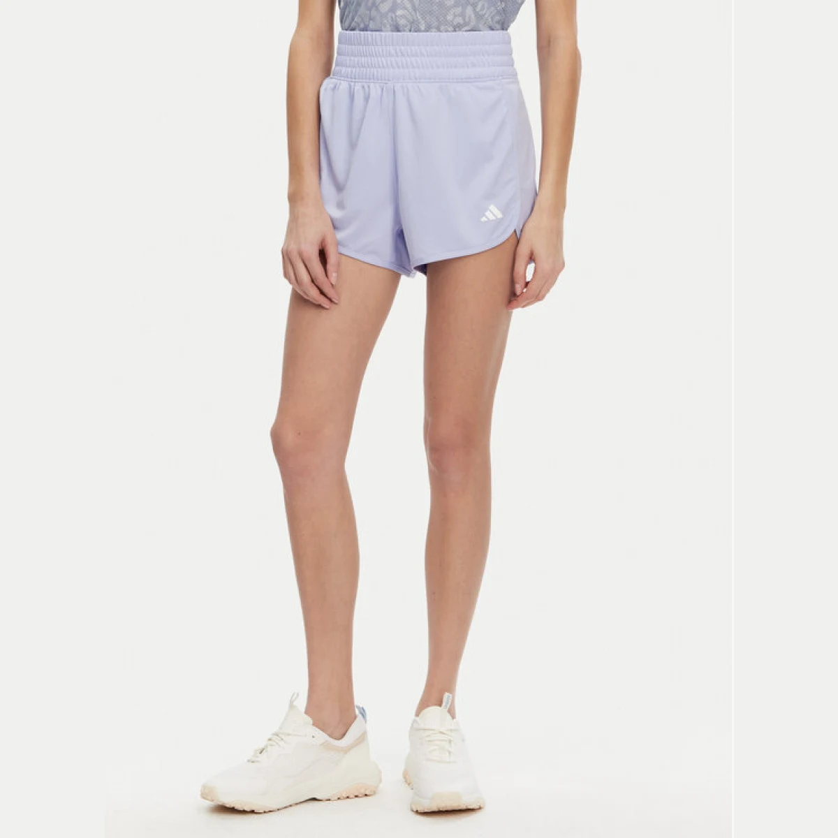 adidas Sportske kratke hlače Pacer Essentials JC9582 Ljubičasta Regular Fit · záber 2