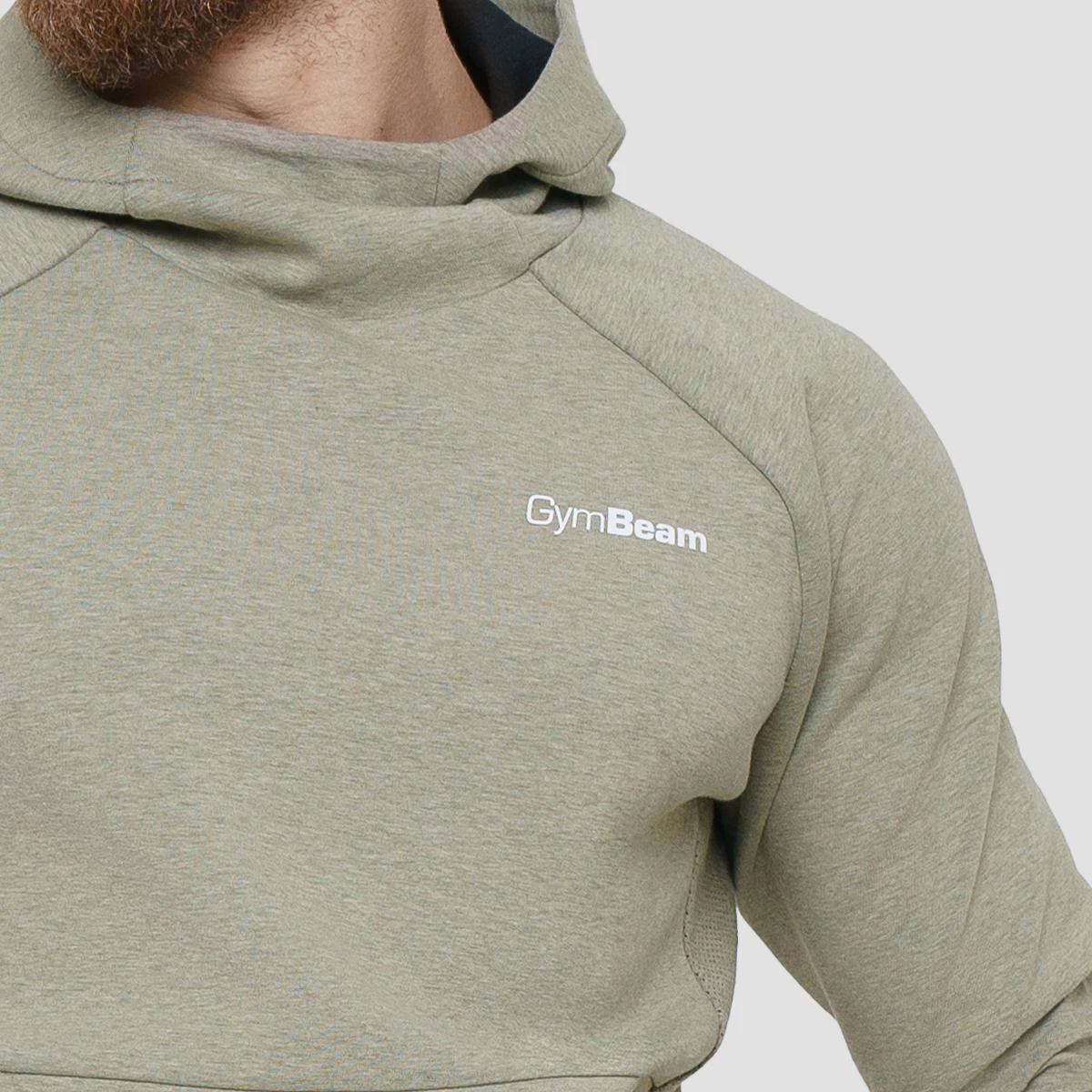 GymBeam Agile Hoodie Sage · záber 4