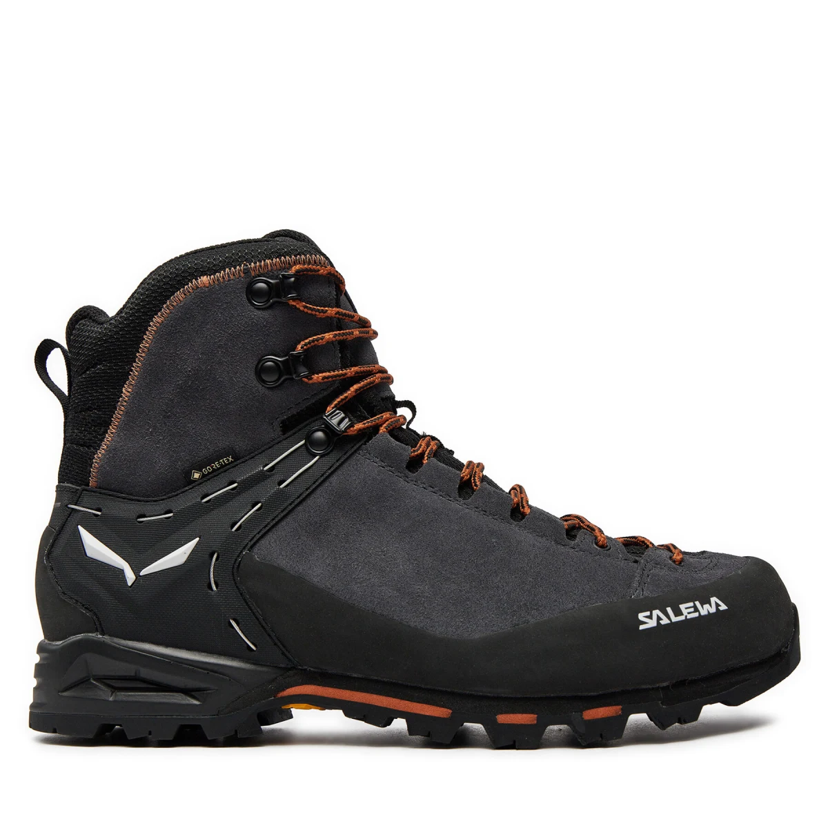 Trekking Salewa Mtn Trainer Classic Mid Gtx M 61426 Siva - Veličina: 40,5 | Boja: sivá | Dobna skupina: Odrasli | Spol: Muško · záber 2