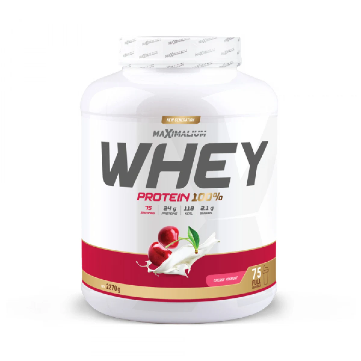 100 % Whey protein višnja jogurt 2270g (75 doza) · záber 1