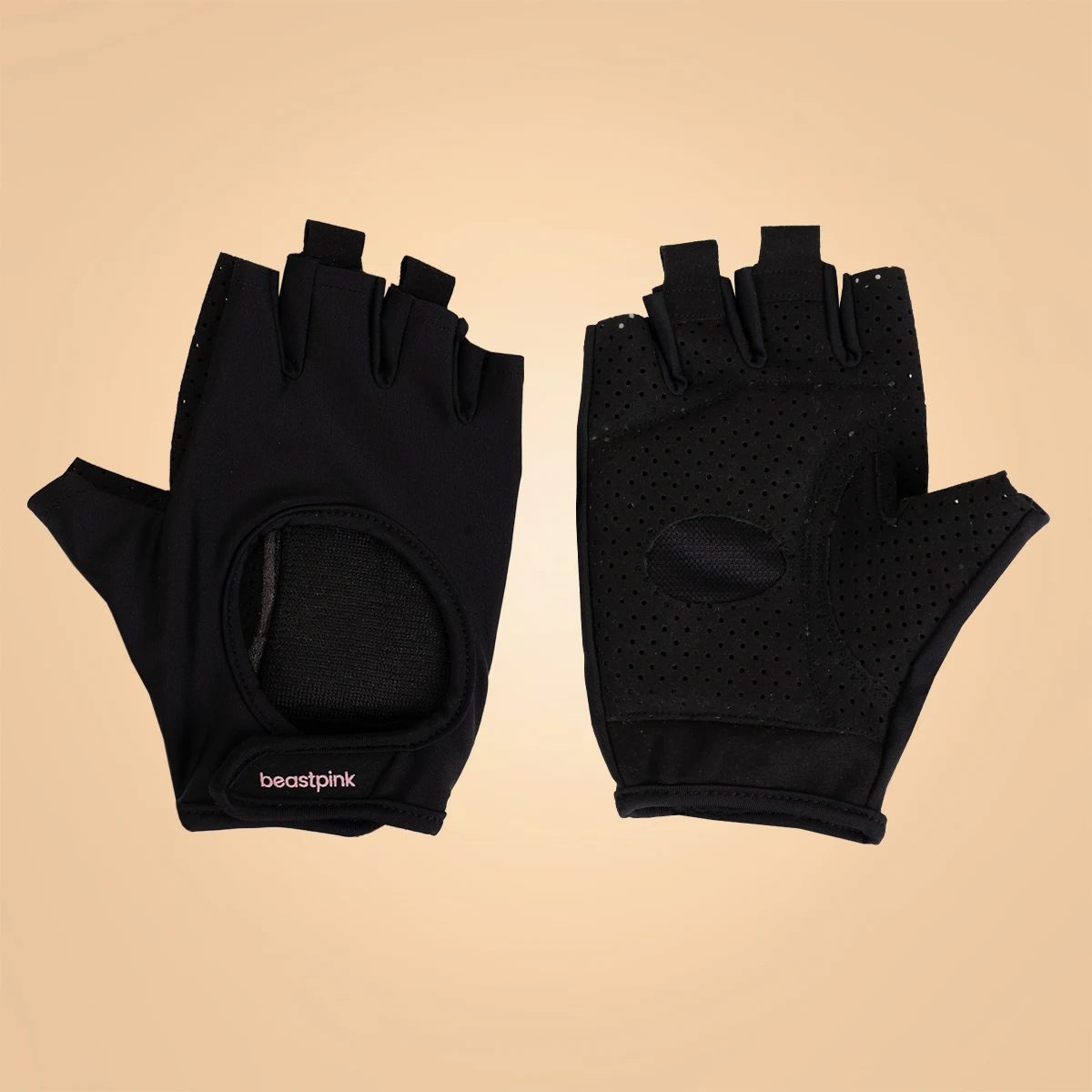 BeastPink Women‘s Hyper Fitness Gloves Black · záber 2