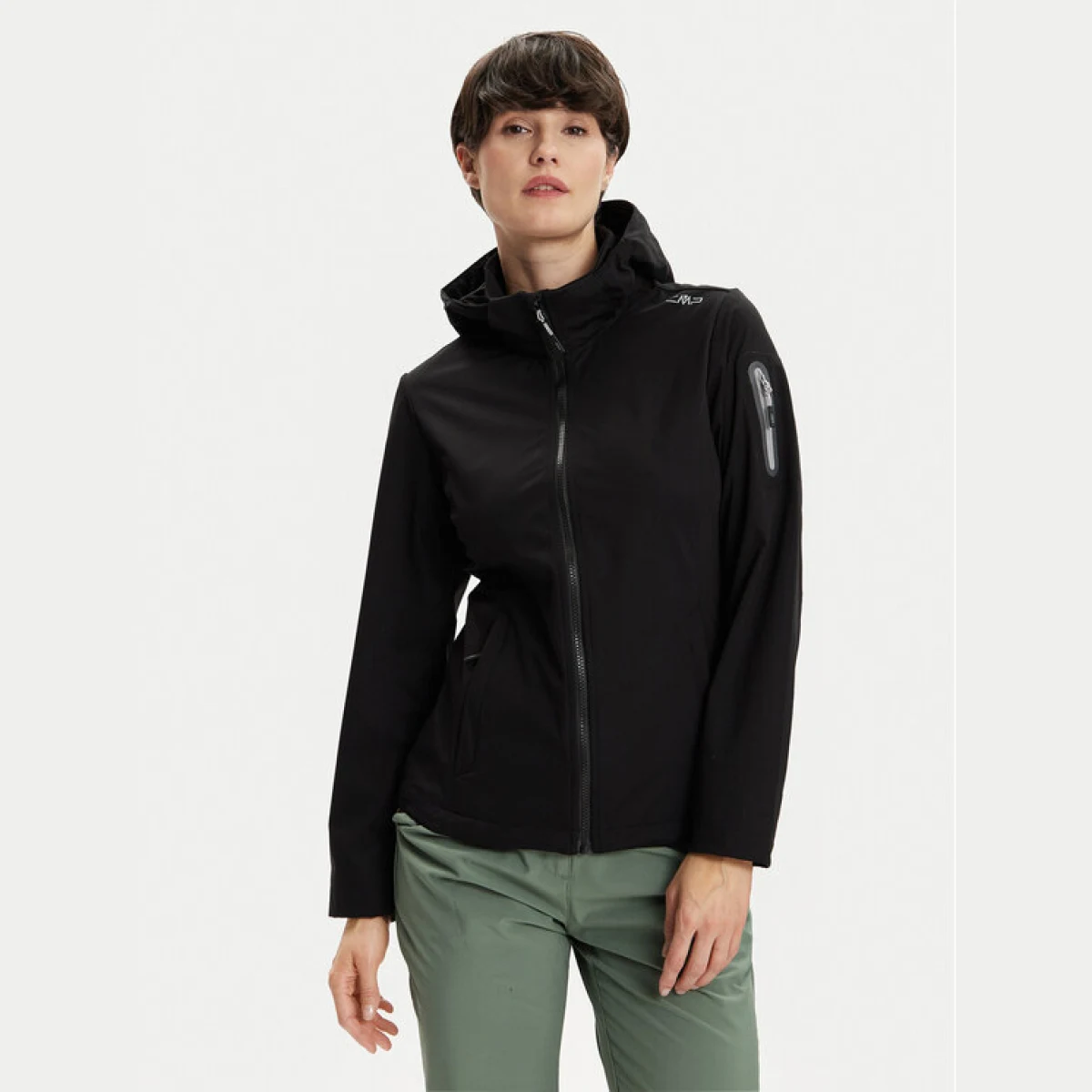 CMP Vodootporna jakna 39A5016 Zelena Regular Fit · záber 2