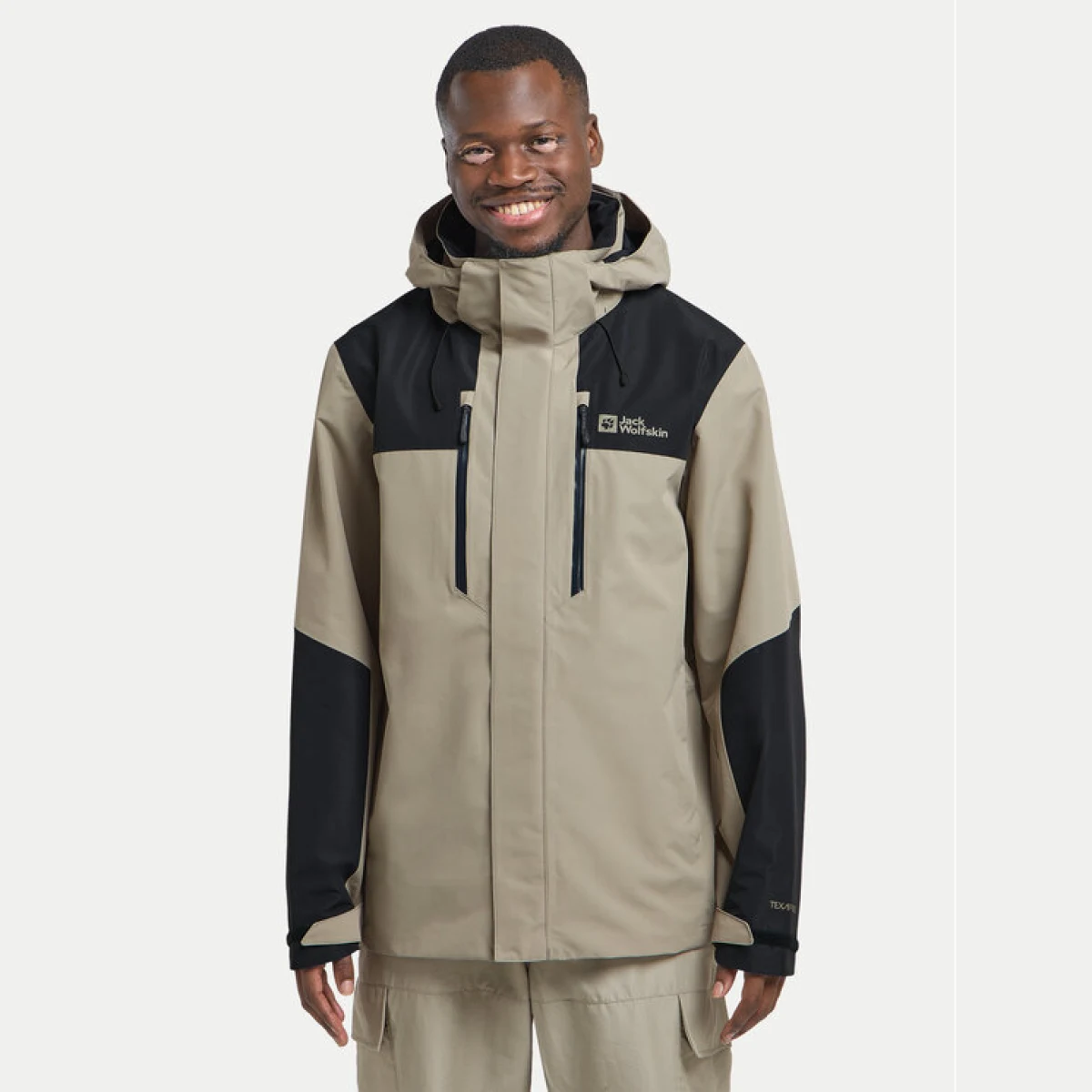 Jack Wolfskin Outdoor jakna Jasper 2l 1108373 Siva Regular Fit · záber 2