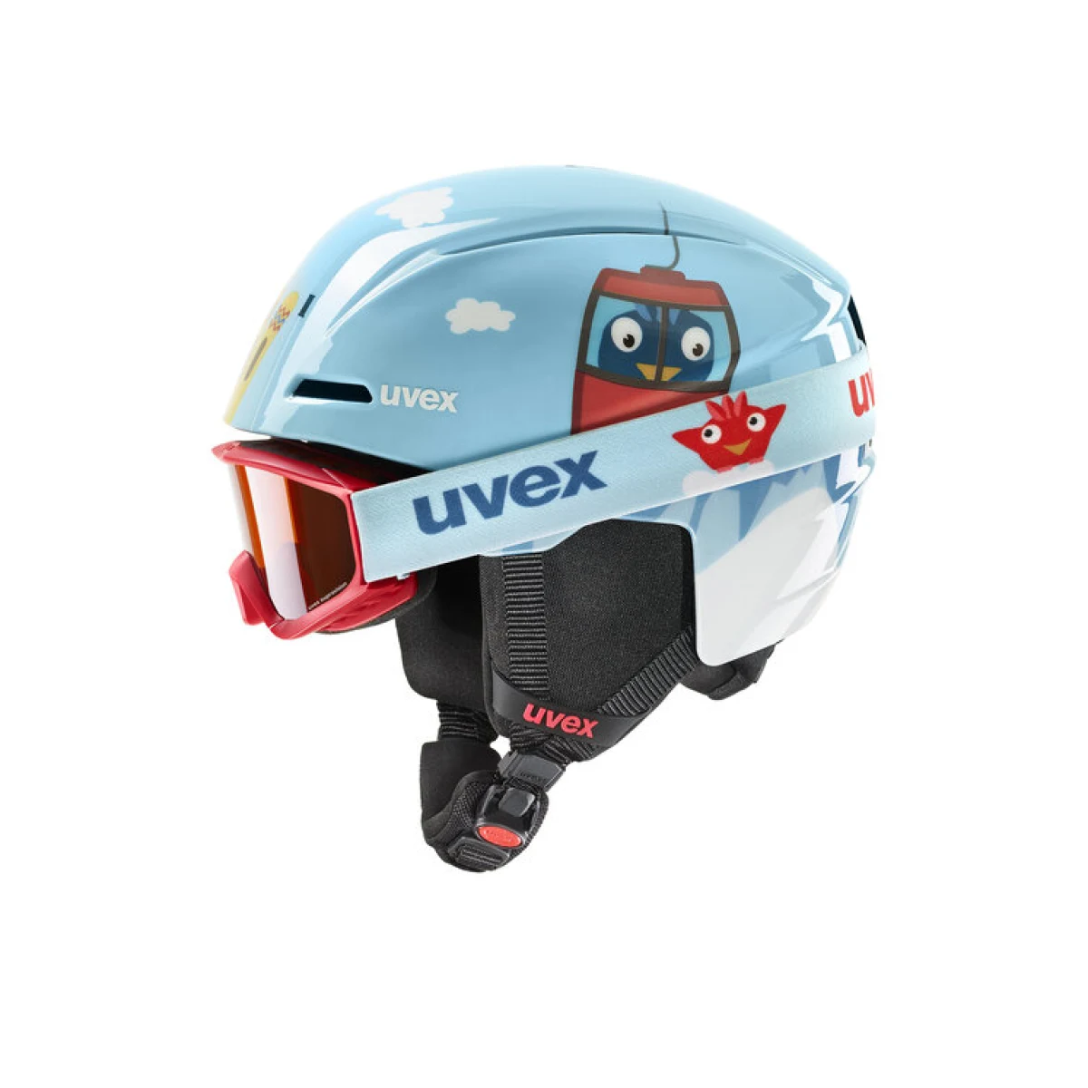 Uvex Skijaška kaciga Viti Set 56/S/317/10/01 Plava · záber 2