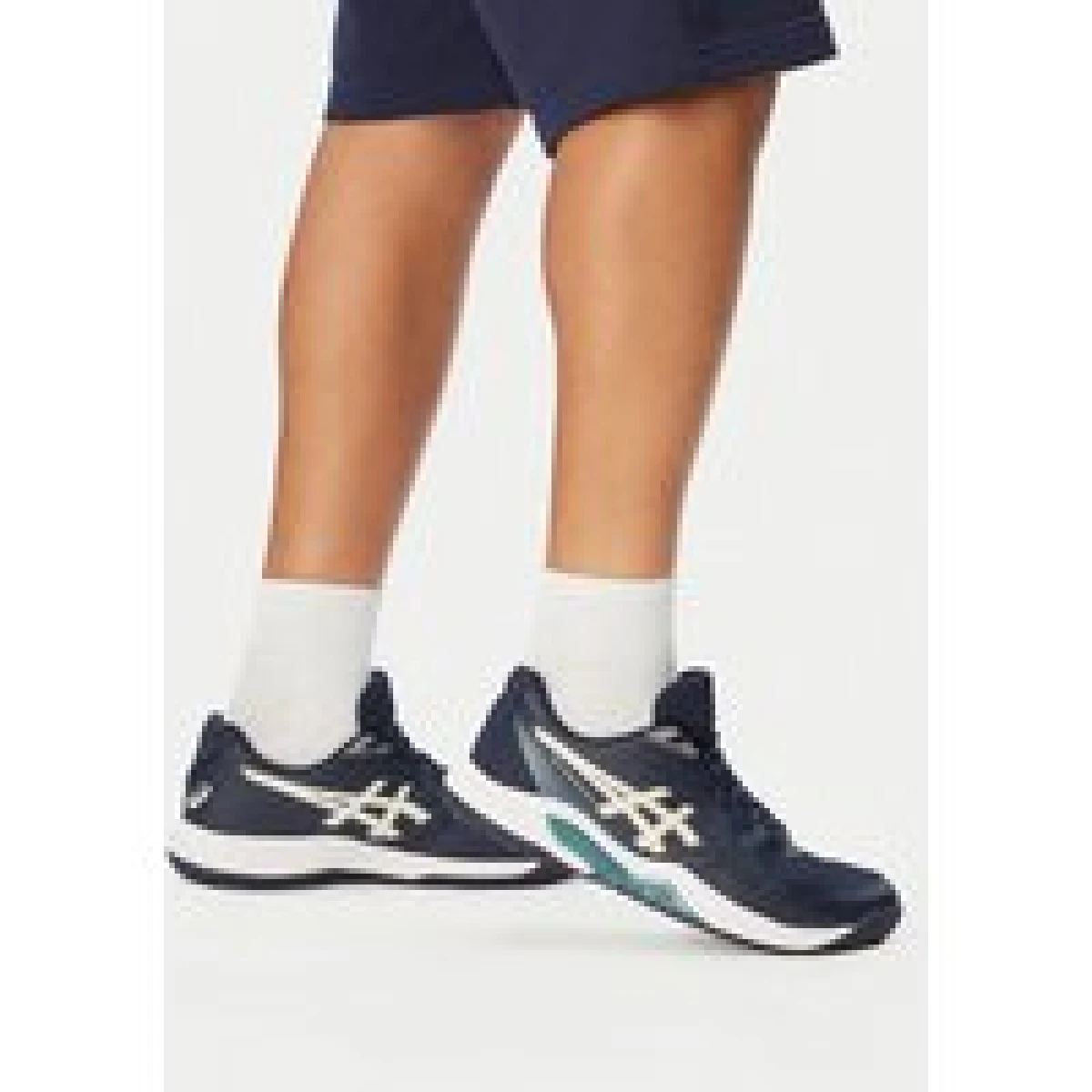 Asics Obuća za tenis Gel-Dedicate 9 1041A543 Tamnoplava - Veličina: 45 | Boja: modrá | Dobna skupina: Odrasli | Spol: Muško · záber 1