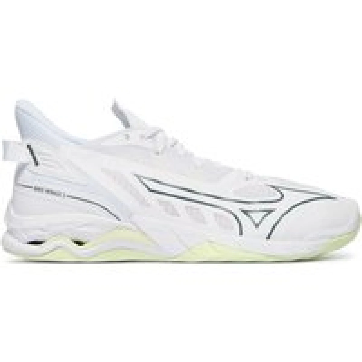 Mizuno Tenisice za dvoranski nogomet Wave Mirage 5 X1GB2350 Bijela - Veličina: 42 | Boja: biela | Dobna skupina: Odrasli | Spol: Žensko · záber 1