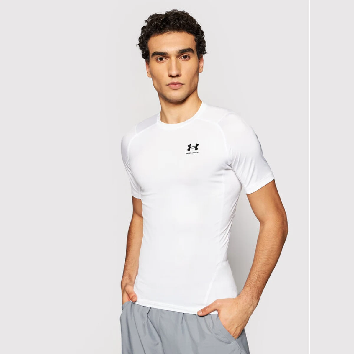 Under Armour Tehnička majica Ua HeatGear® Armour 1361518 Bijela Compression Fit · záber 2