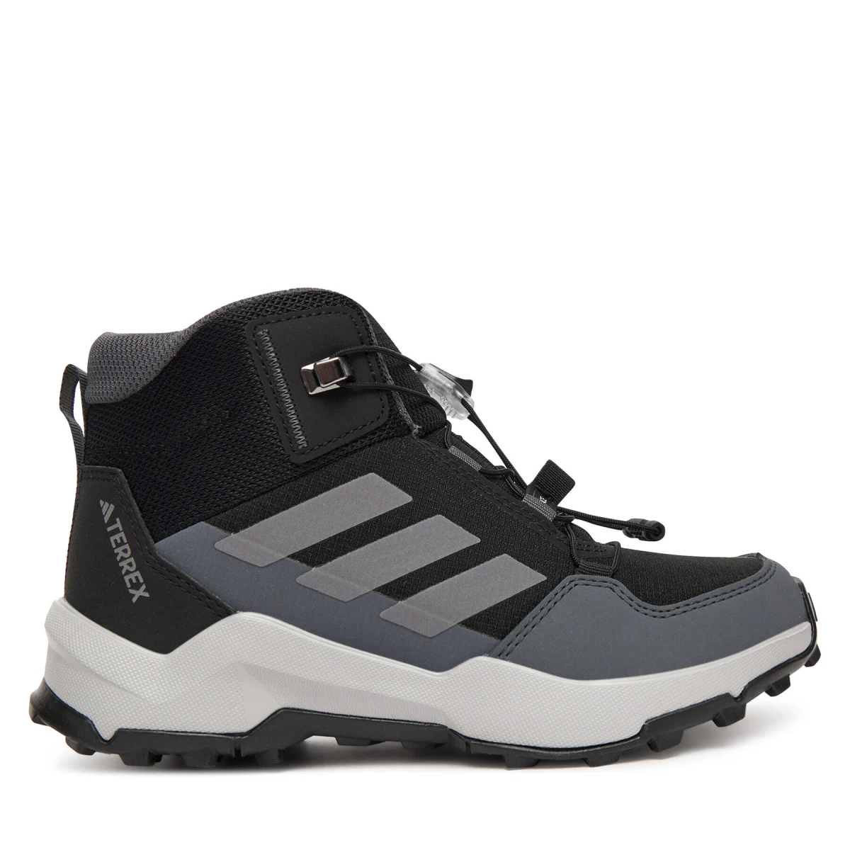 Trekking adidas Terrex AX4R Mid JI0920 Crna - Veličina: 28,5 | Boja: čierna | Dobna skupina: Odrasli | Spol: Muško · záber 2