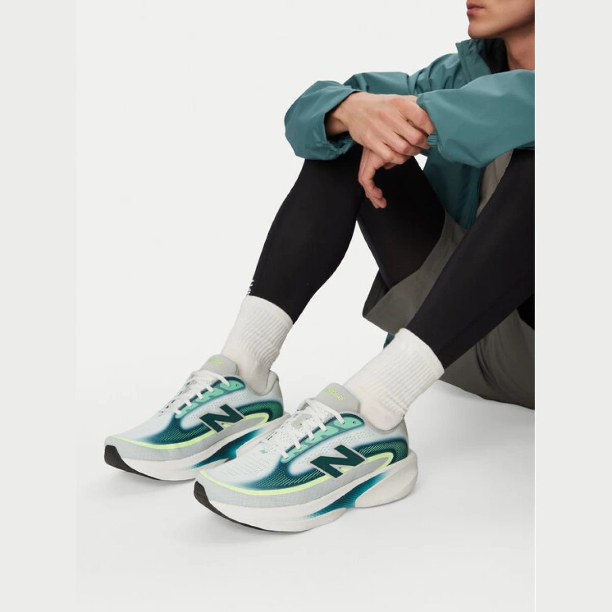 New Balance Tenisice za trčanje Fresh Foam Ellipse v1 MELPS4B2 Zelena · záber 2