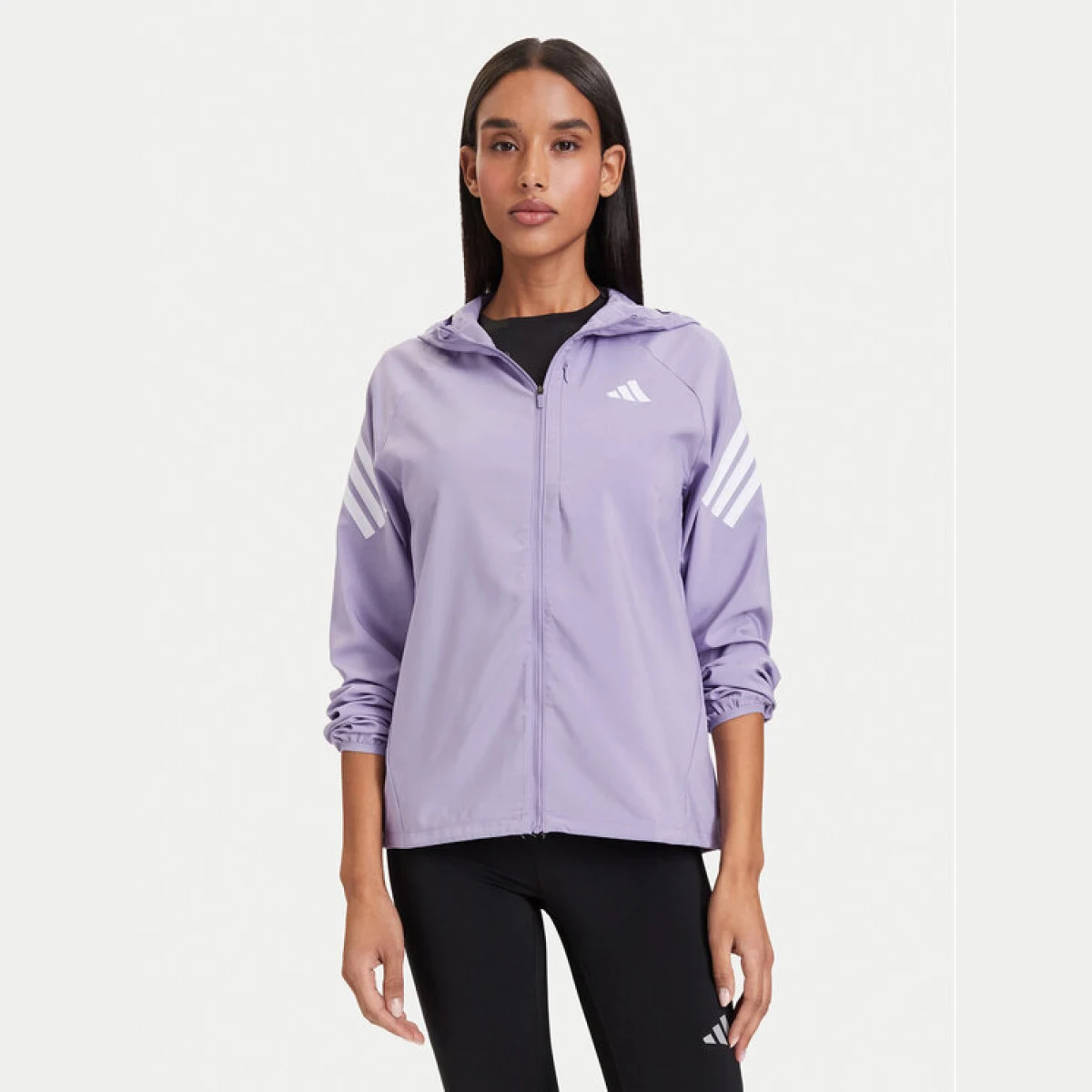 adidas Jakna za trčanje Adi365 Iconic KY2652 Ljubičasta Regular Fit · záber 2