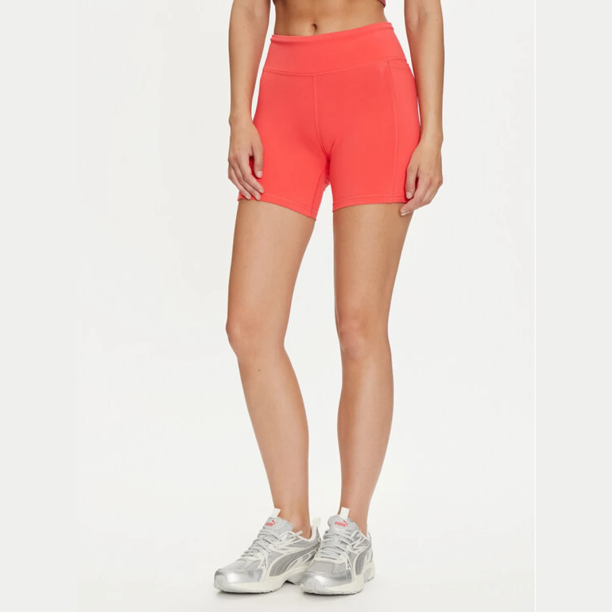Reebok Sportske kratke hlače Lux Bootie 100035642 Crvena Slim Fit · záber 2