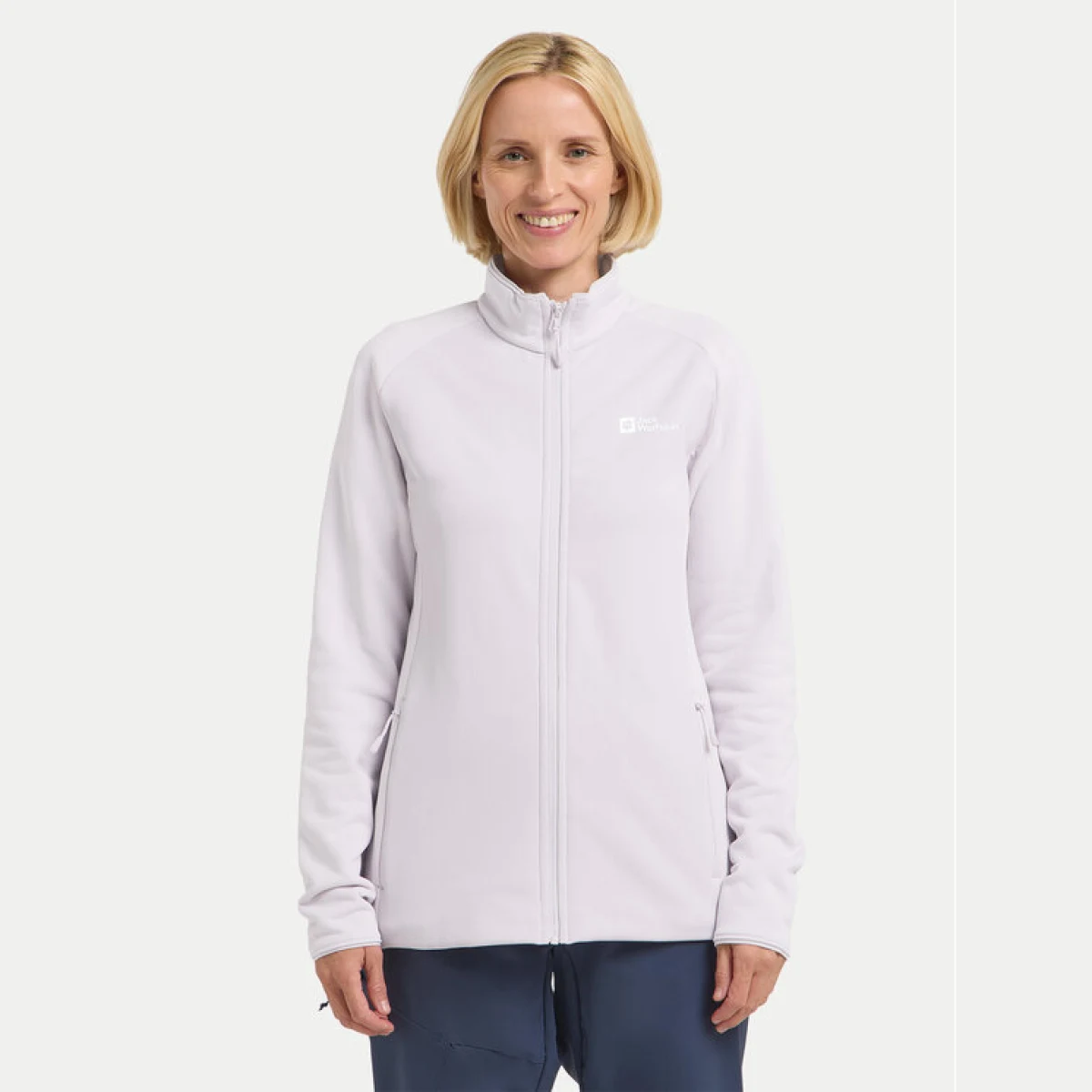 Jack Wolfskin Flis Baiselberg 1711401 Ljubičasta Regular Fit · záber 2
