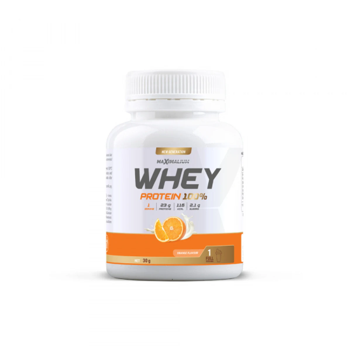 100 % Whey protein naranča 30 g (1 porcija) · záber 1