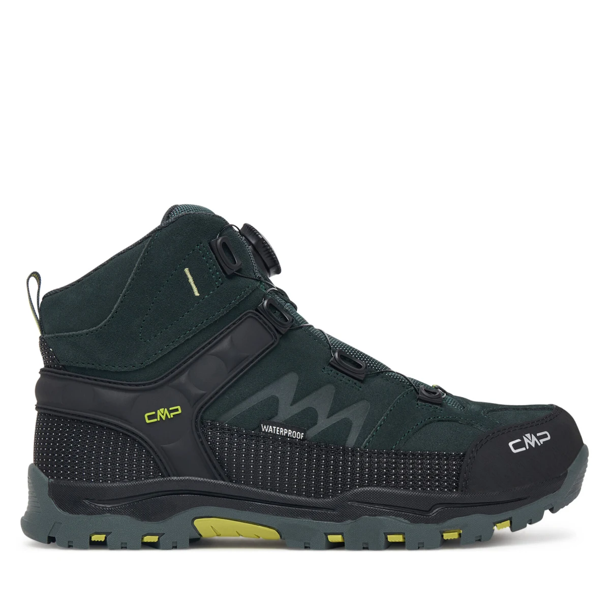 Trekking CMP Kiruna Mid FitGo Wp 3Q56784J Zelena · záber 2