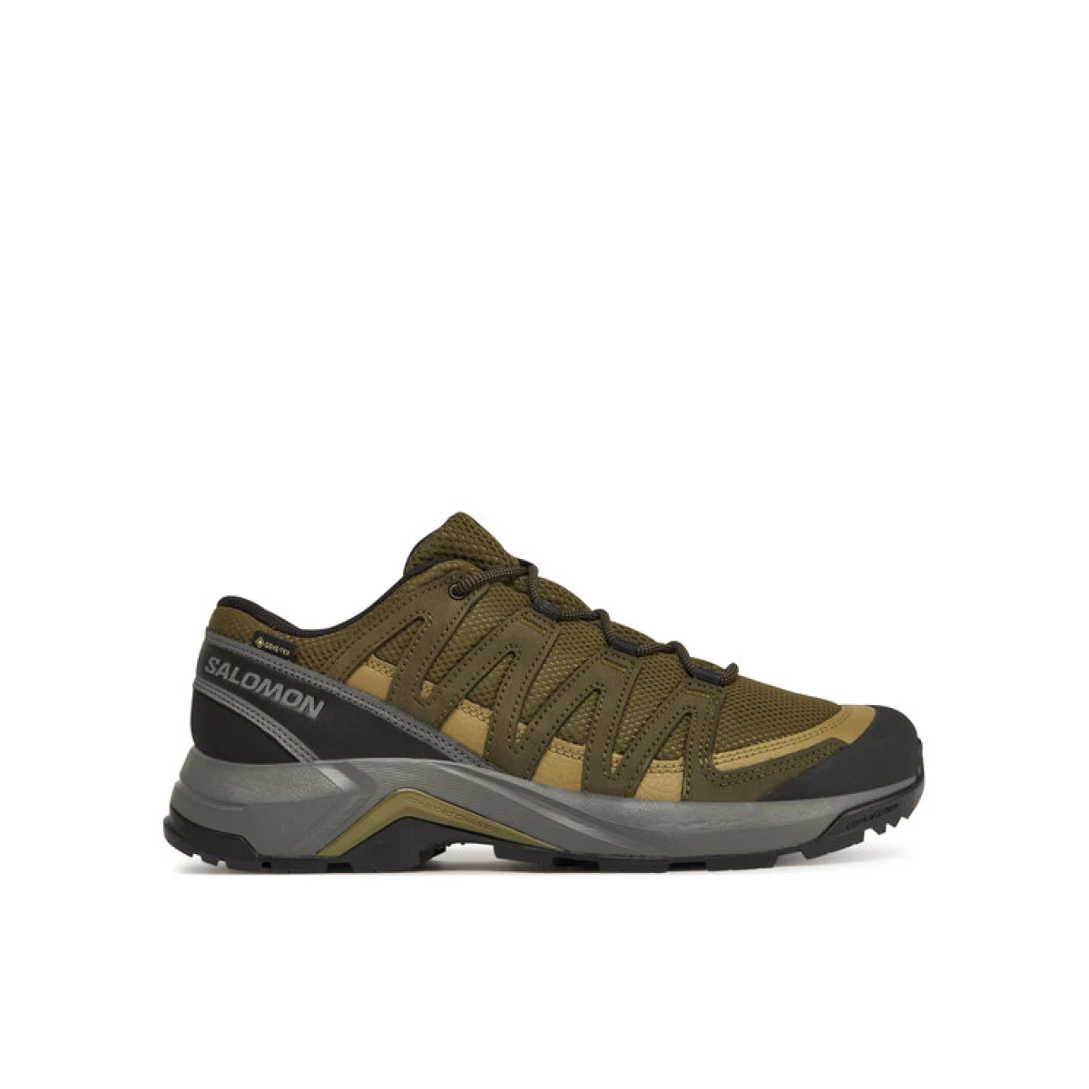 Salomon Trekking X-Adventure Recon Gore Tex L47813200 Kaki - Veličina: 44 ⅔ | Boja: zelená | Dobna skupina: Odrasli | Spol: Muško · záber 2